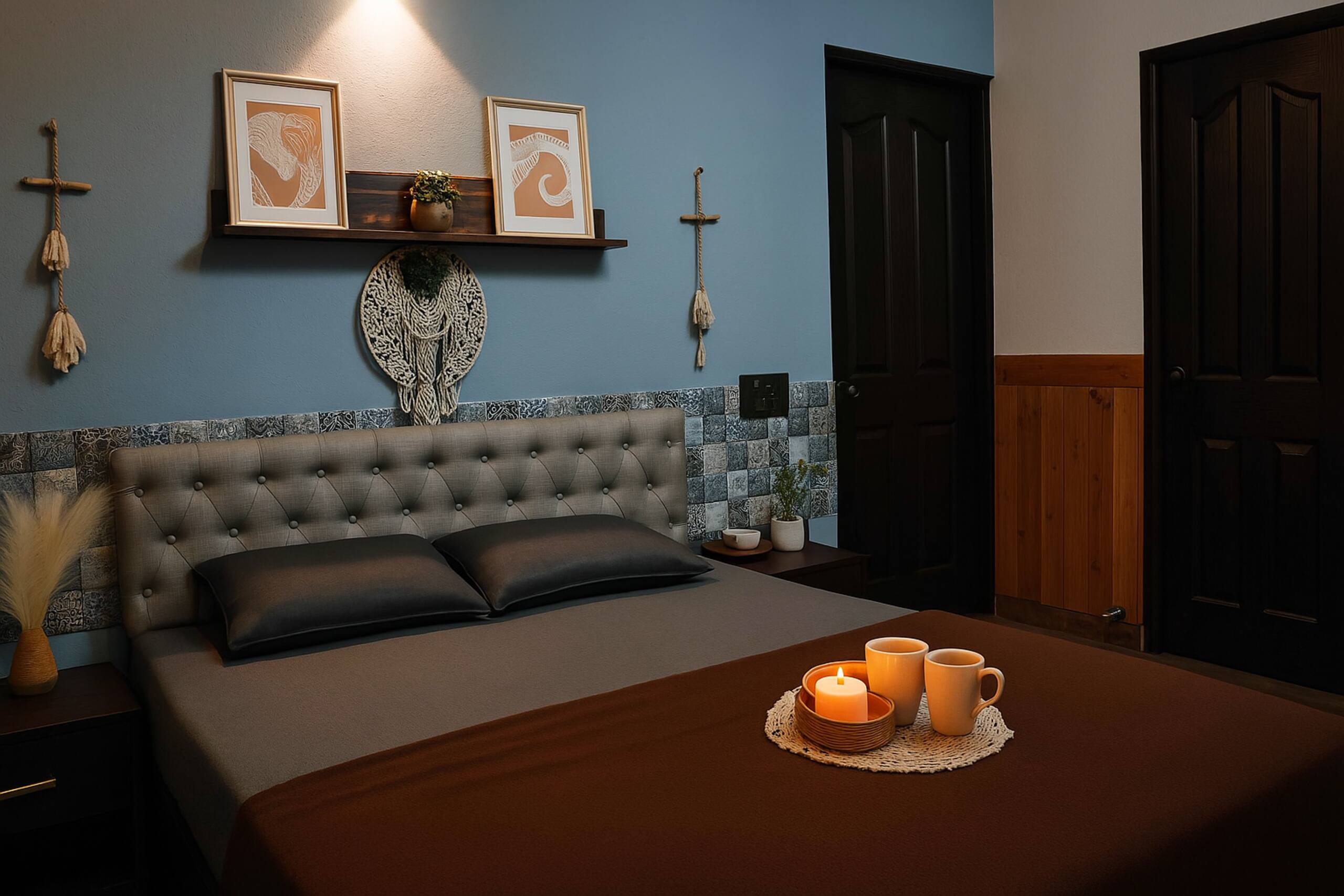 Boho Paradise | Luxurious 2BHK Apt | Near Thalassa 9