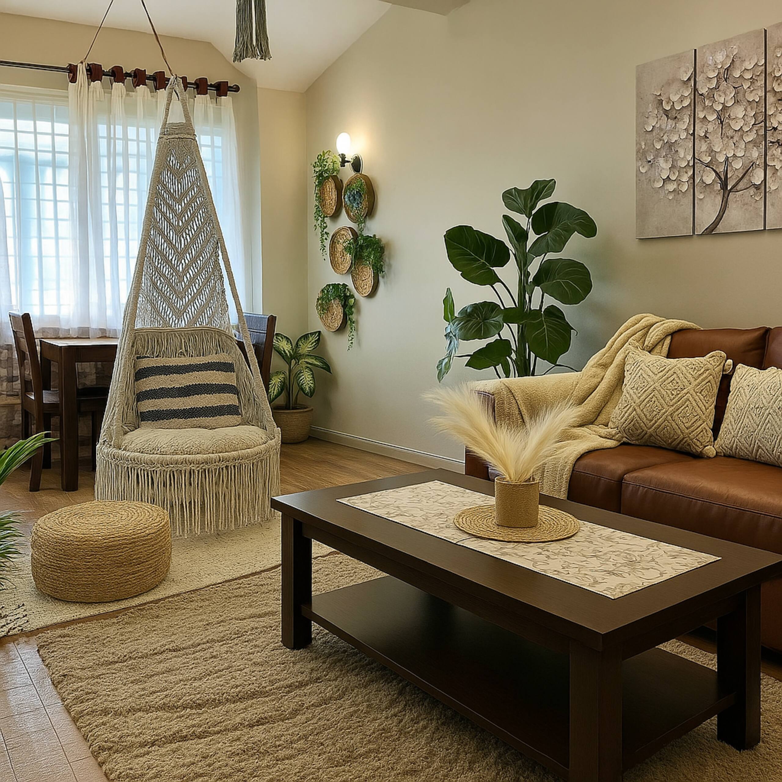 Boho Paradise | Luxurious 2BHK Apt | Near Thalassa — photo 3