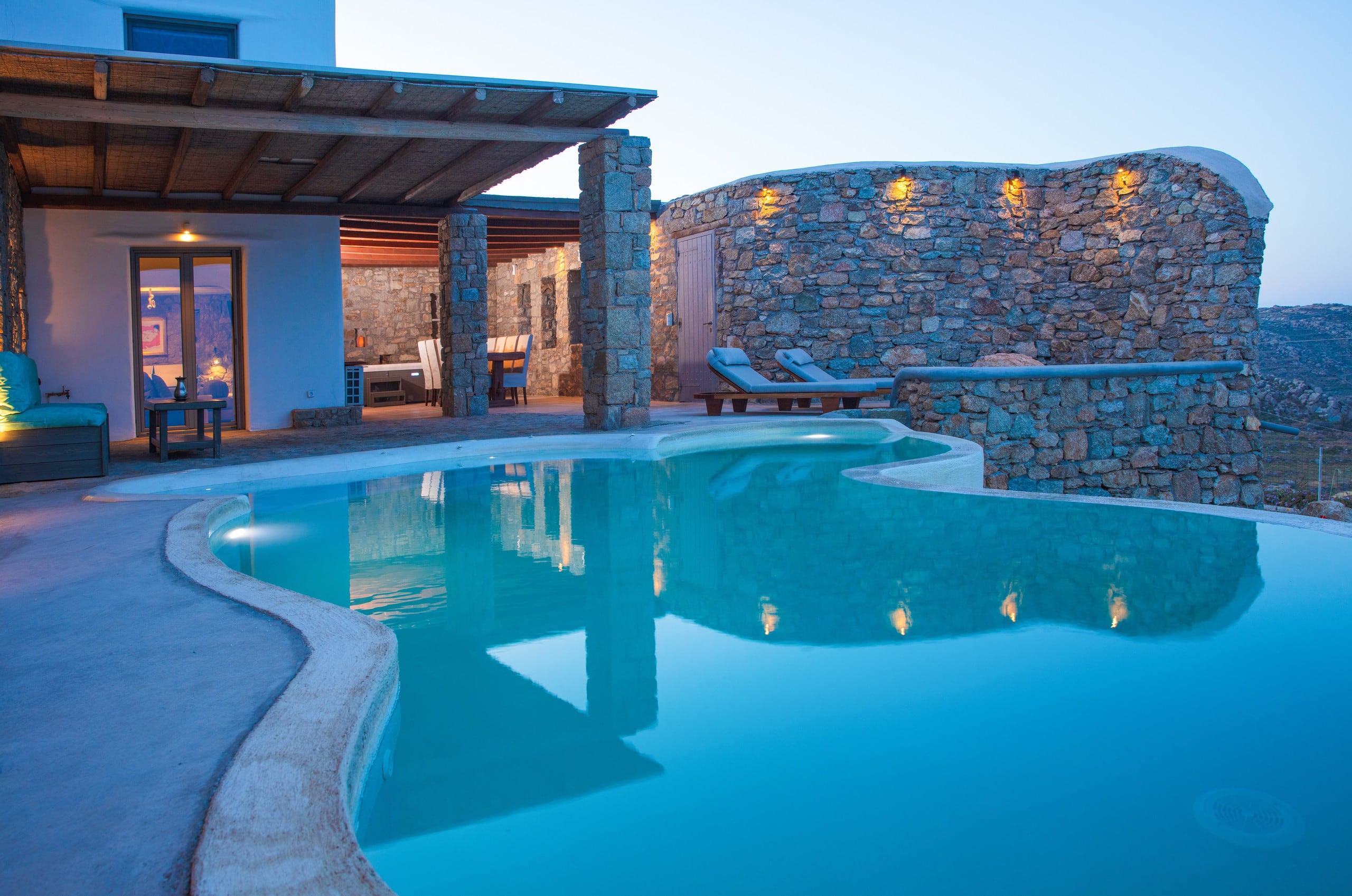 seaview suite/private pool/Mykonos/amallinisuites 29