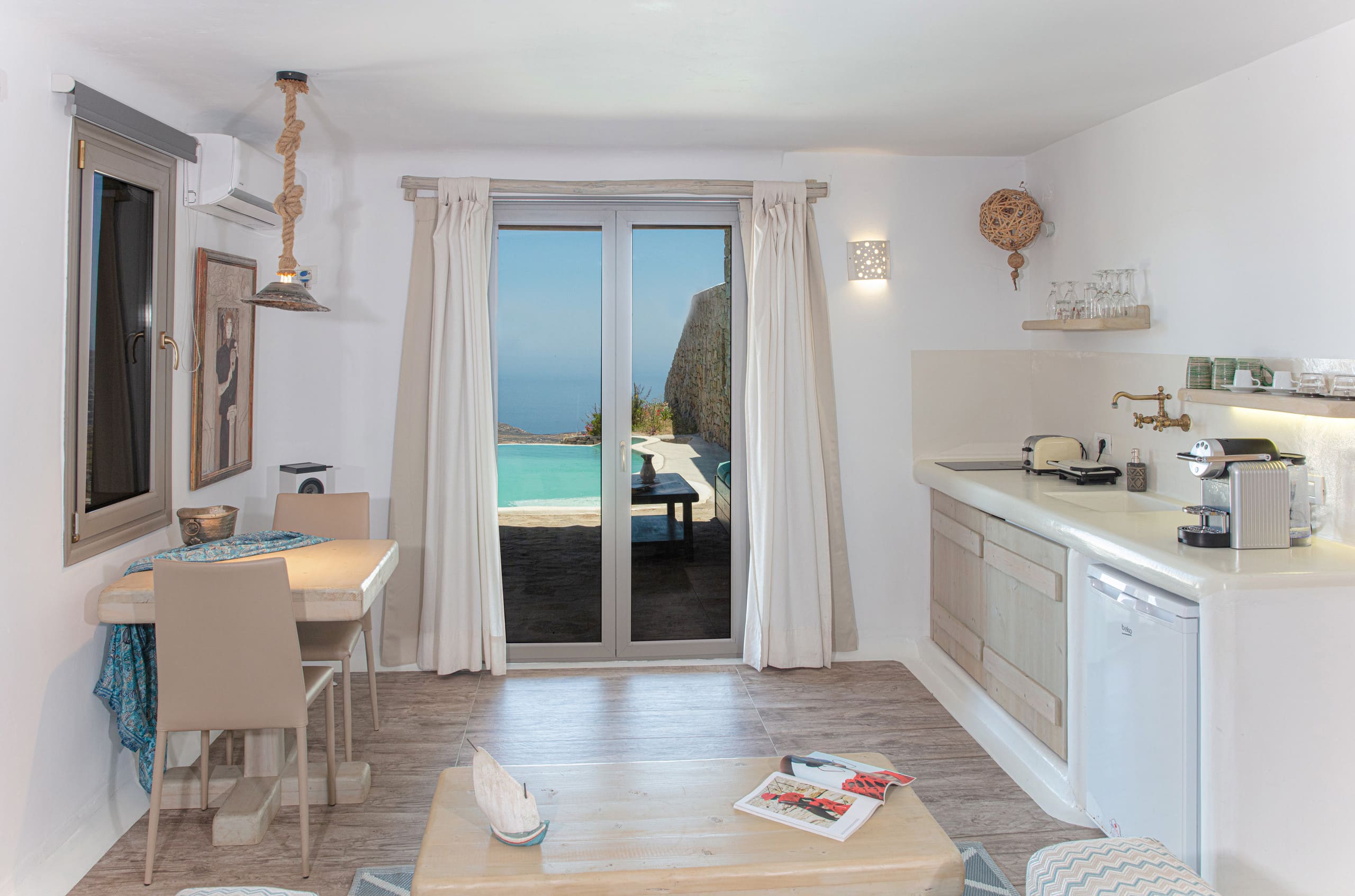 seaview suite/private pool/Mykonos/amallinisuites — photo 3