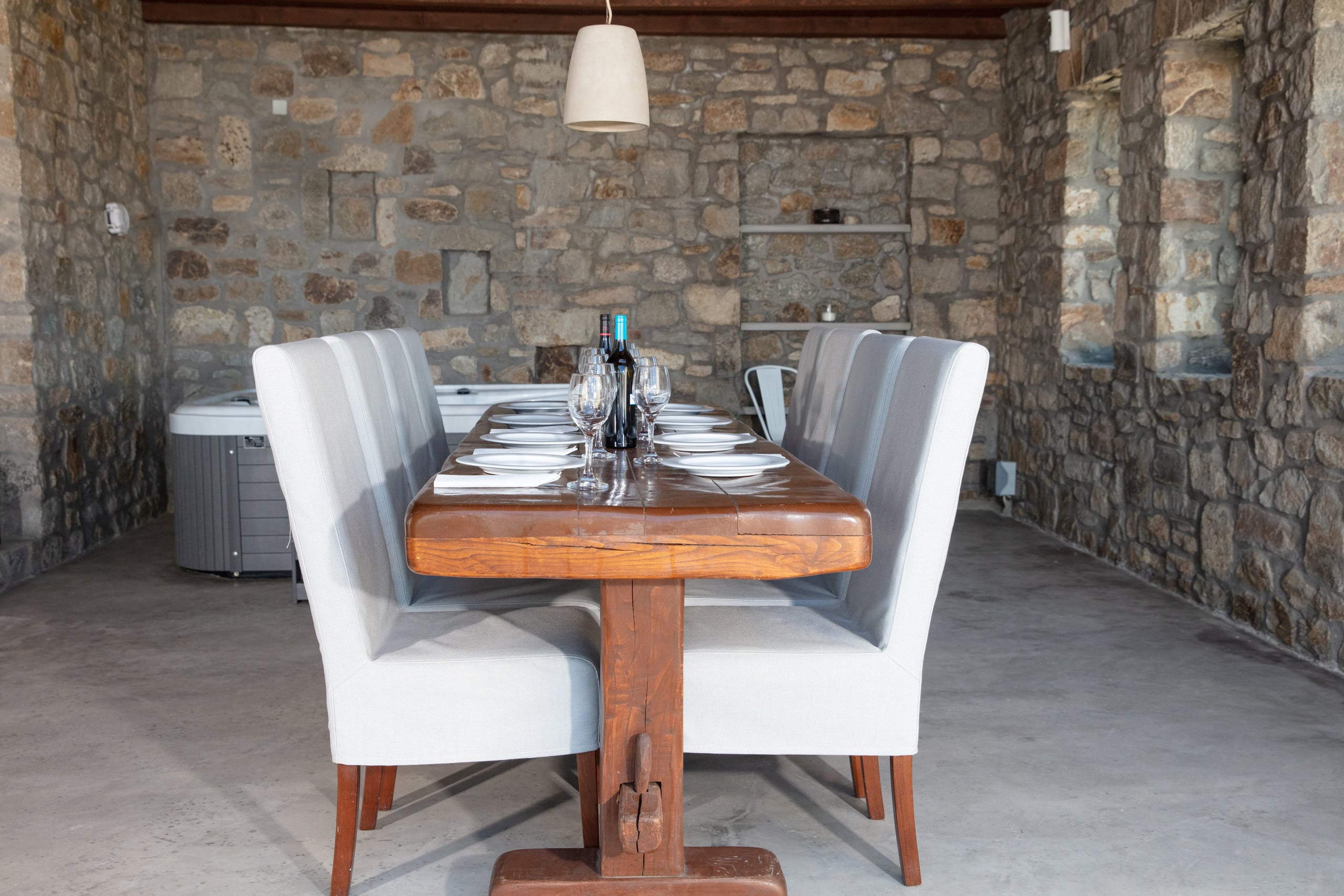 seaview suite/private pool/Mykonos/amallinisuites 12