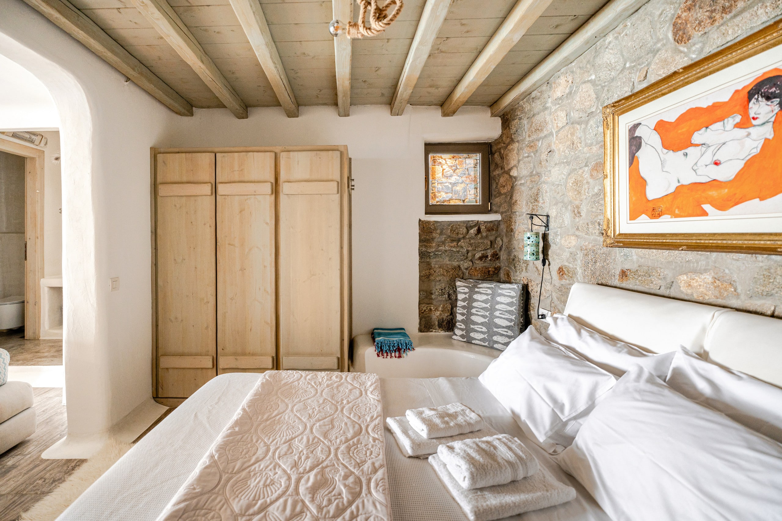 seaview suite/private pool/Mykonos/amallinisuites 20