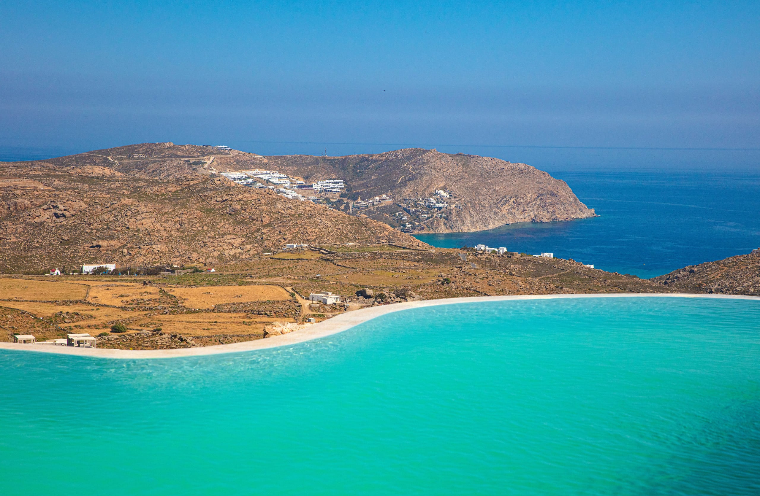 seaview suite/private pool/Mykonos/amallinisuites 37
