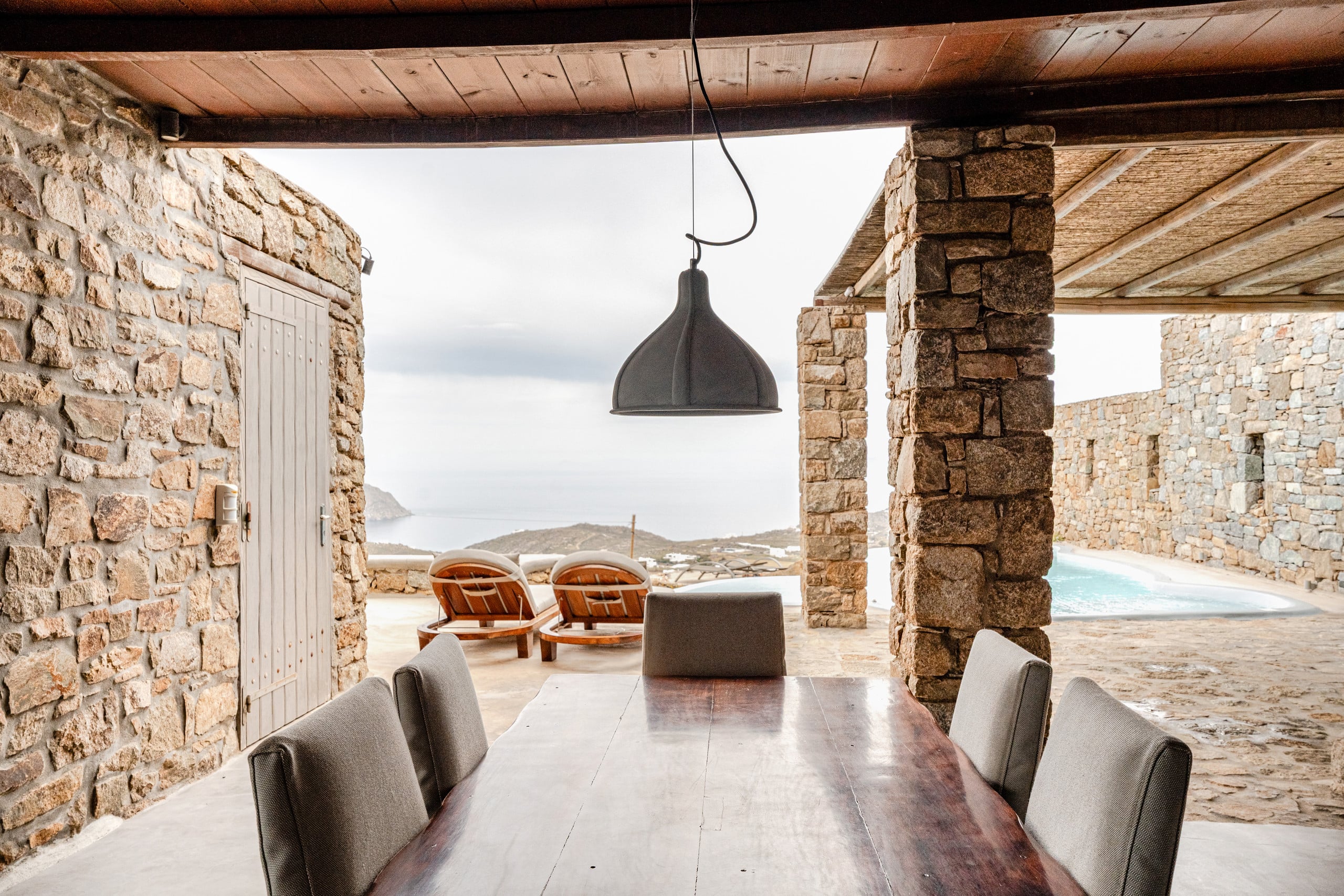 seaview suite/private pool/Mykonos/amallinisuites 14