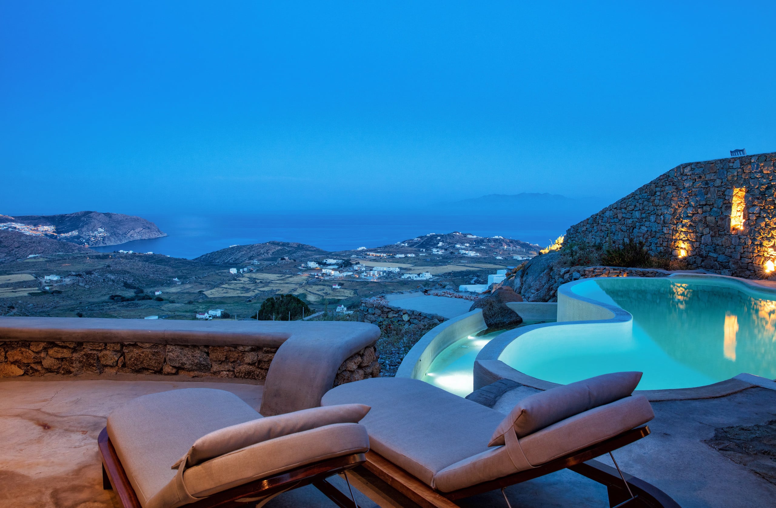 seaview suite/private pool/Mykonos/amallinisuites — photo 2