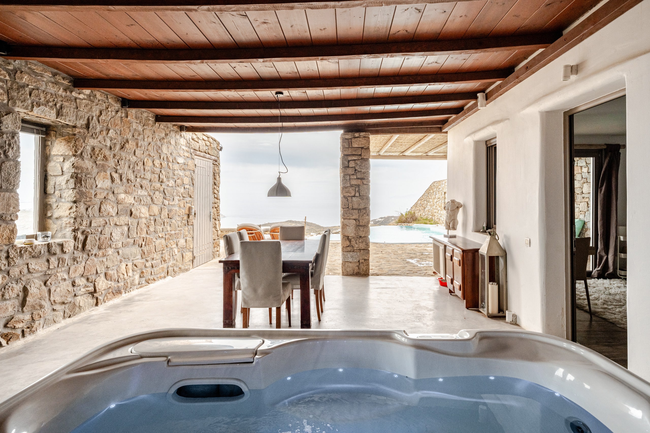 seaview suite/private pool/Mykonos/amallinisuites 25