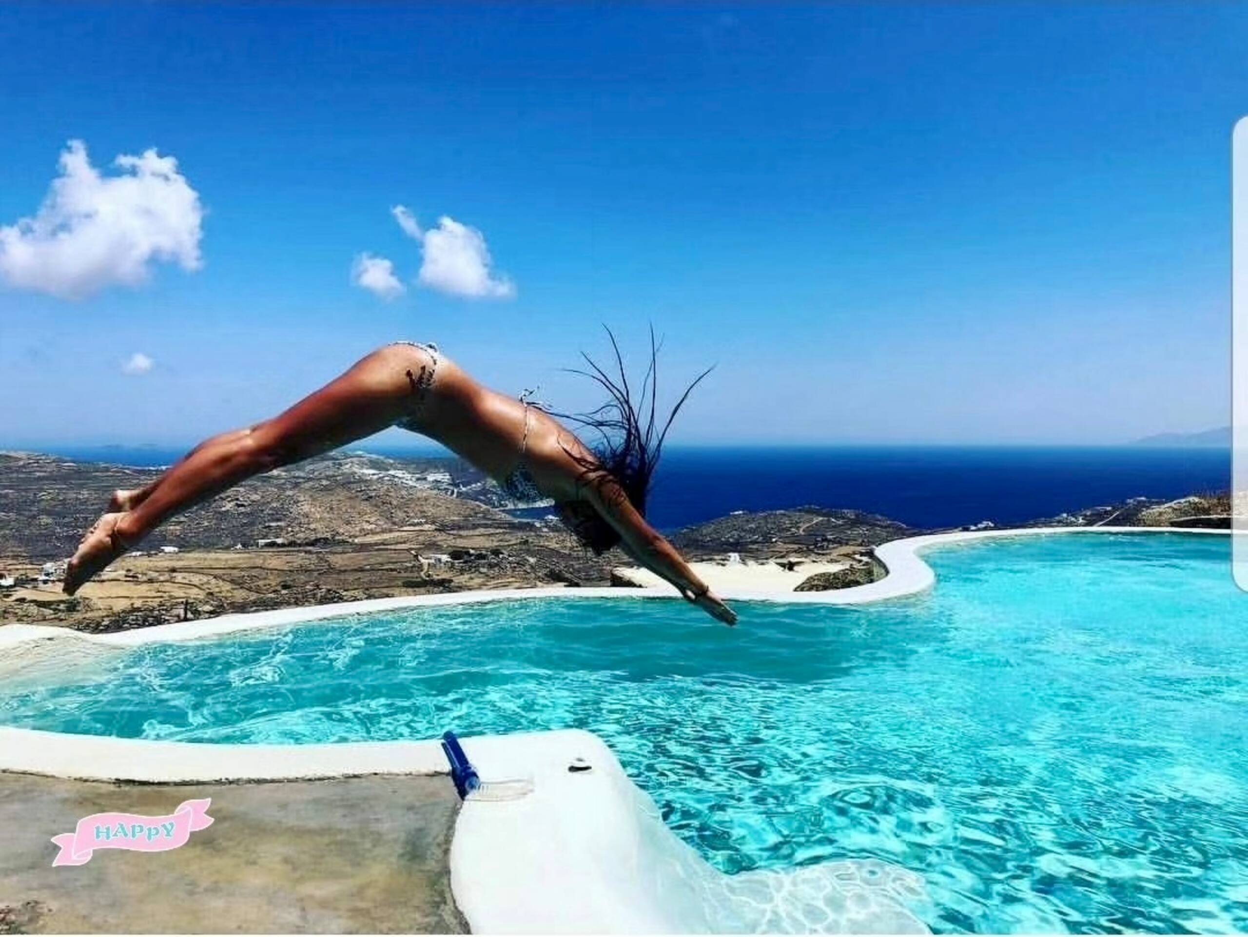 seaview suite/private pool/Mykonos/amallinisuites 39