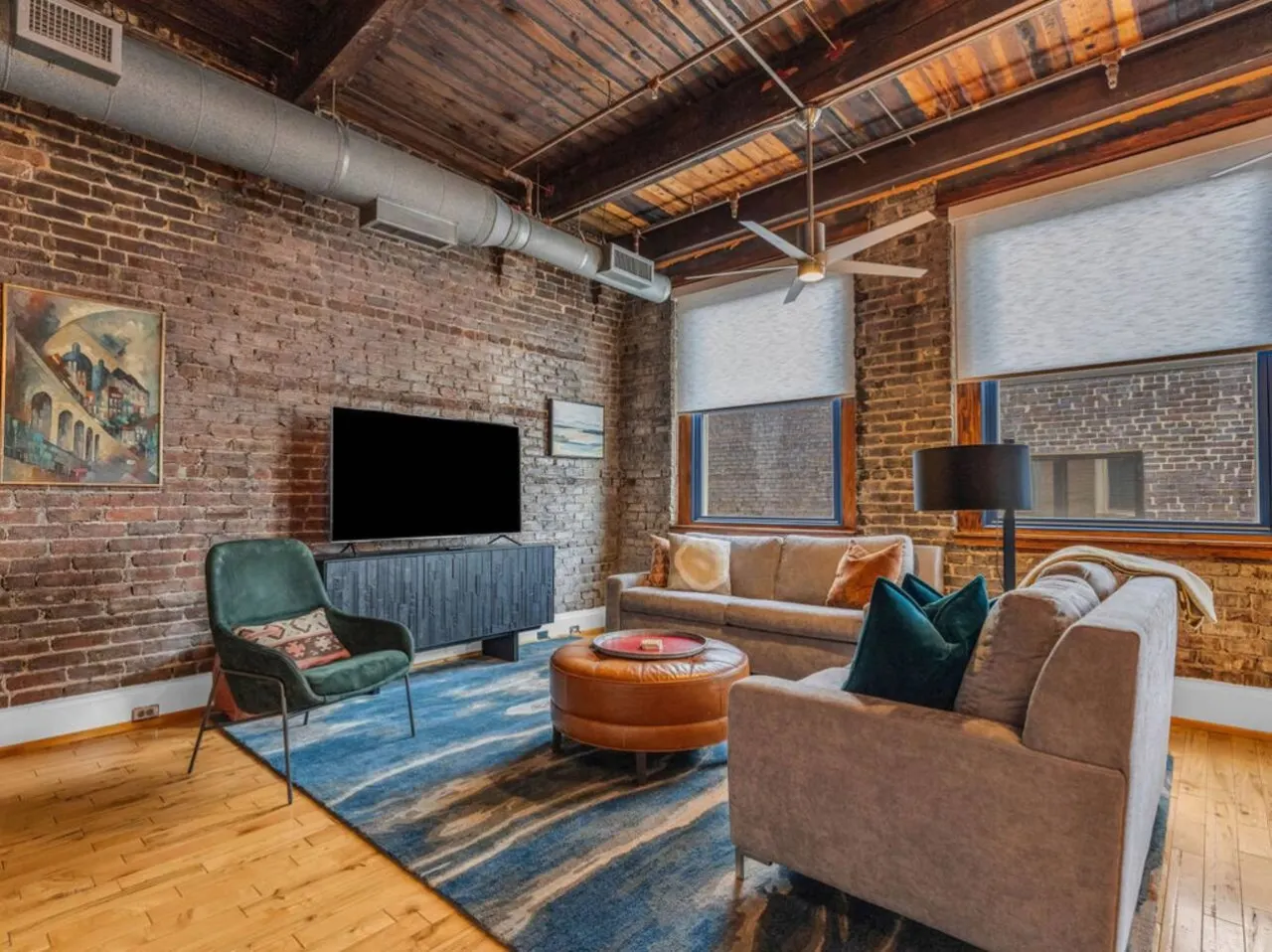 Modern Industrial Loft | Walk Anywhere Downtown