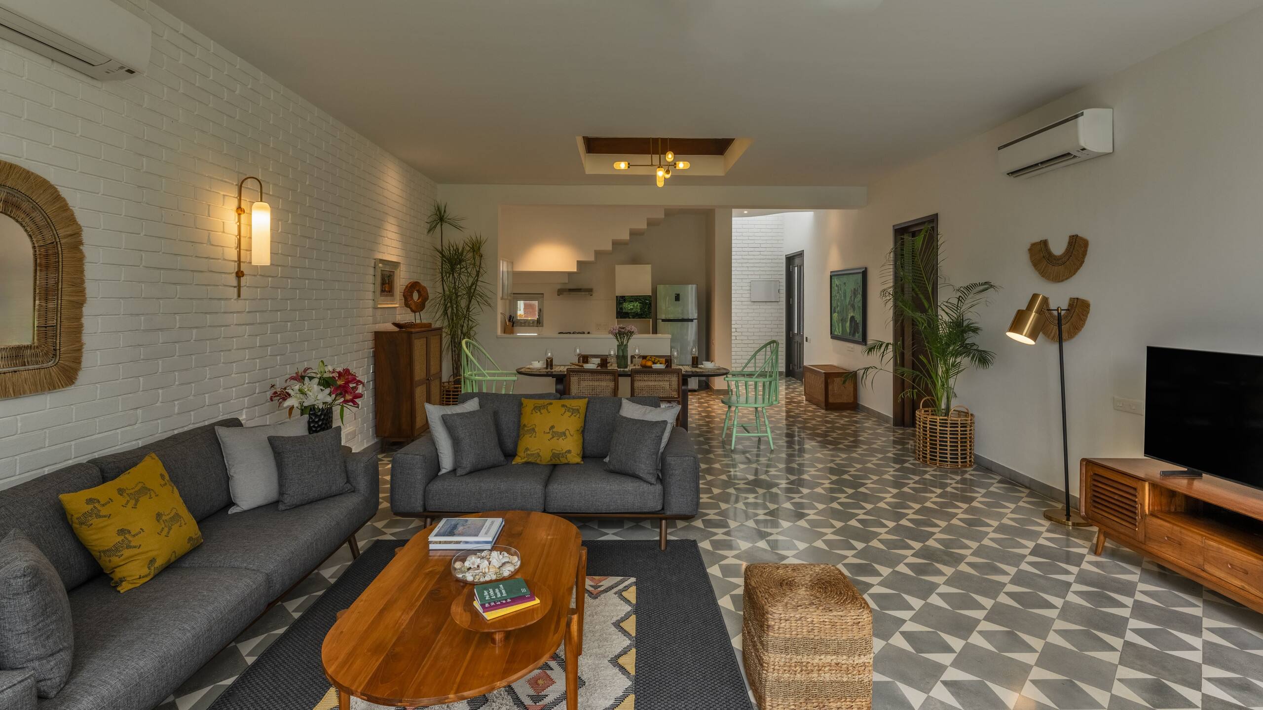 LaDora Serene villa 7m Walk Vagator beach Pvt Pool 10