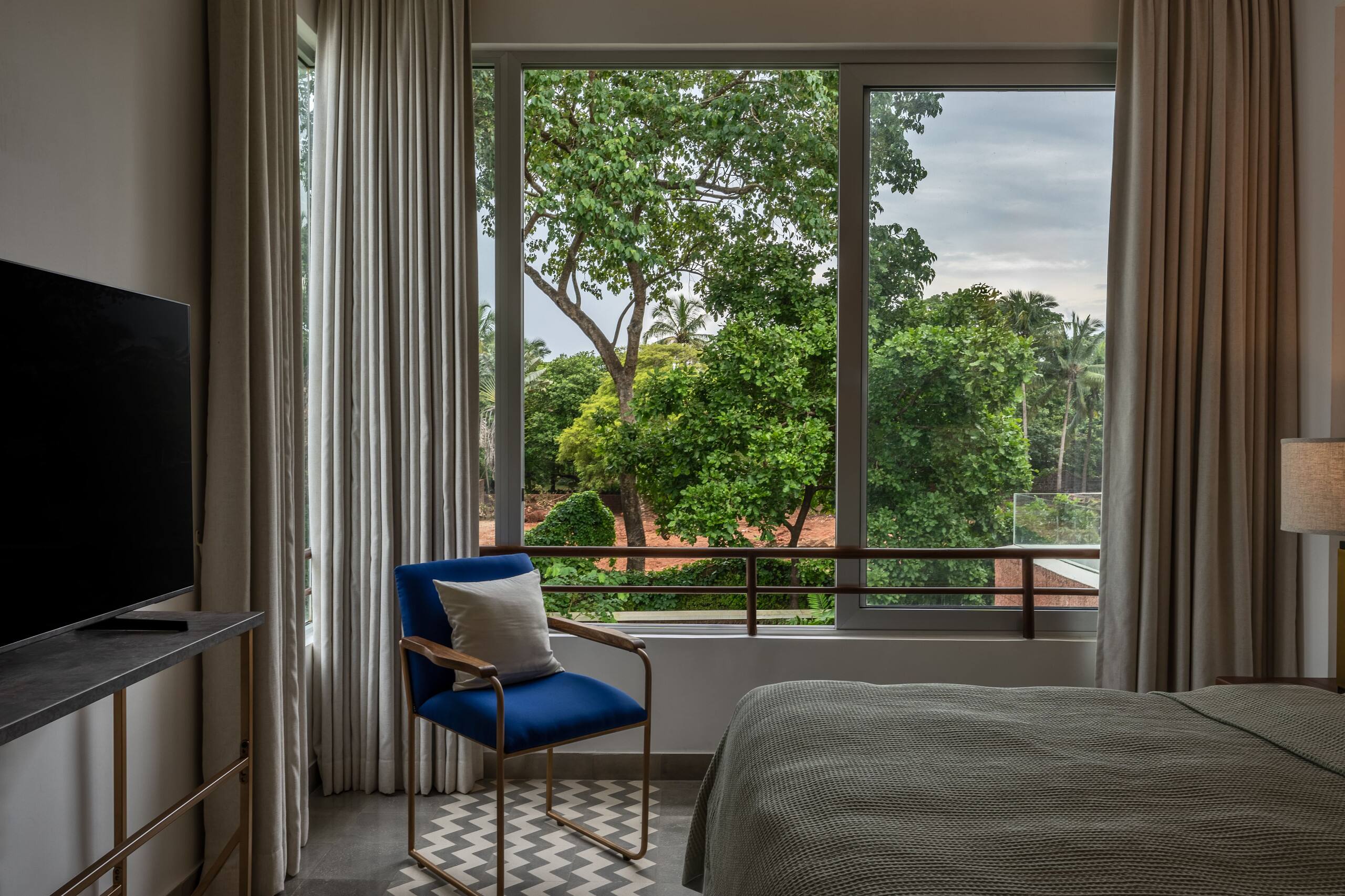 LaDora Serene villa 7m Walk Vagator beach Pvt Pool 15