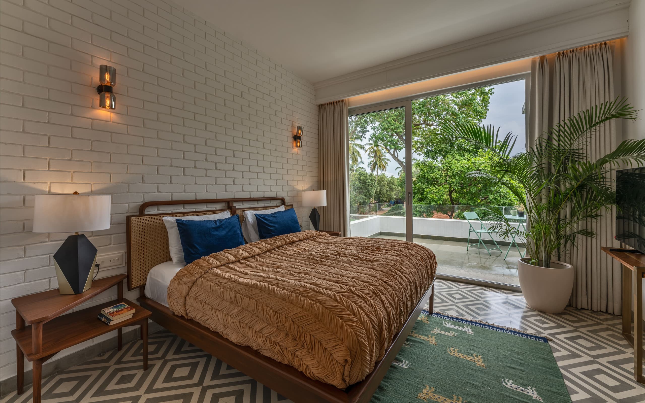 LaDora Serene villa 7m Walk Vagator beach Pvt Pool 16