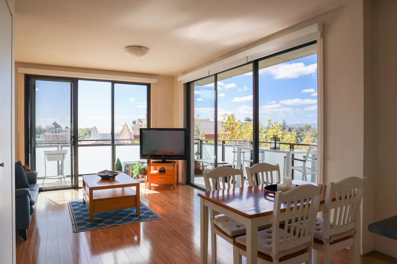 The East-Ender 1BR Balcony City View