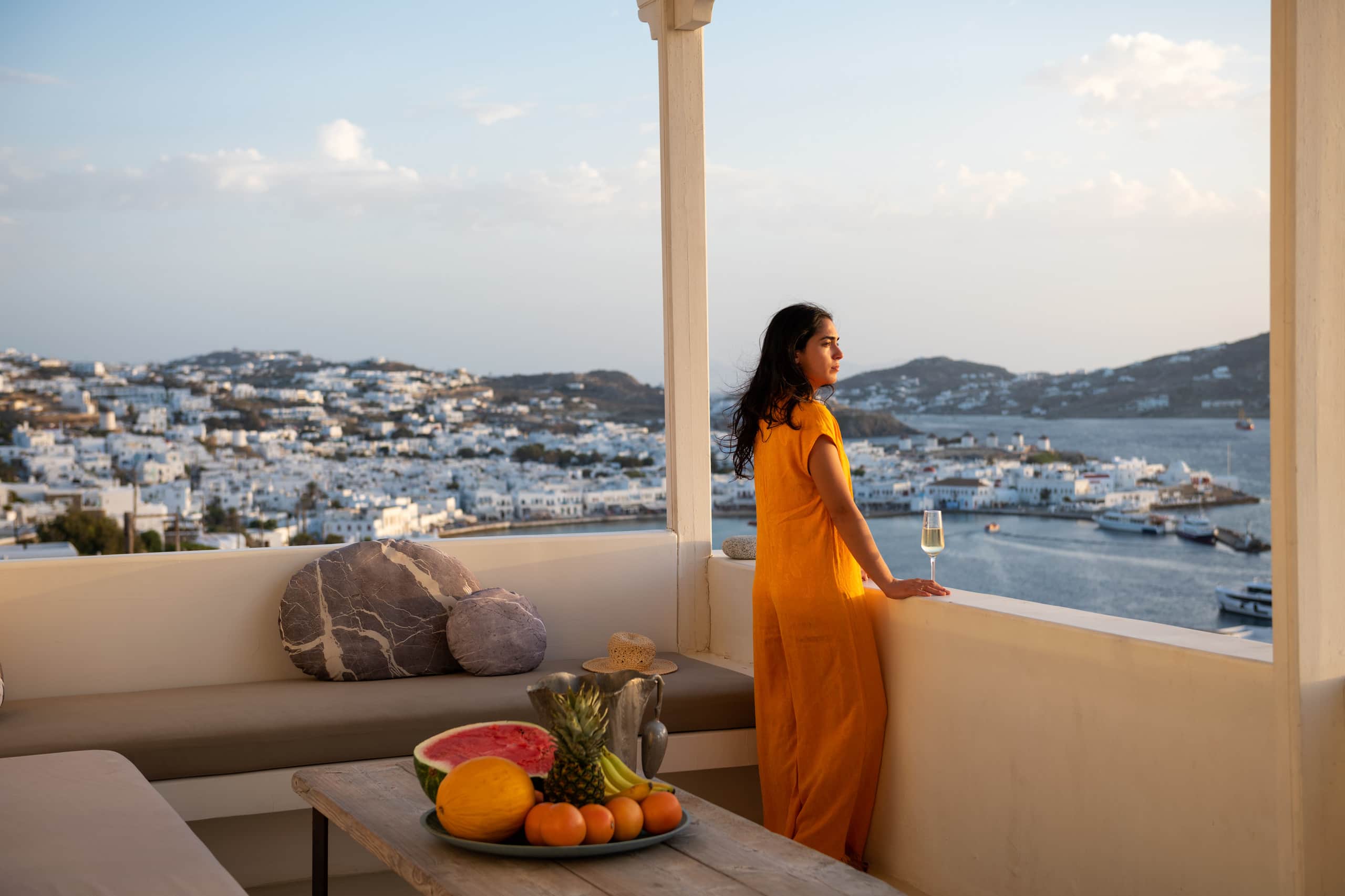 Yalos luxury 3 bedroom villa sunset view Tagoo 22