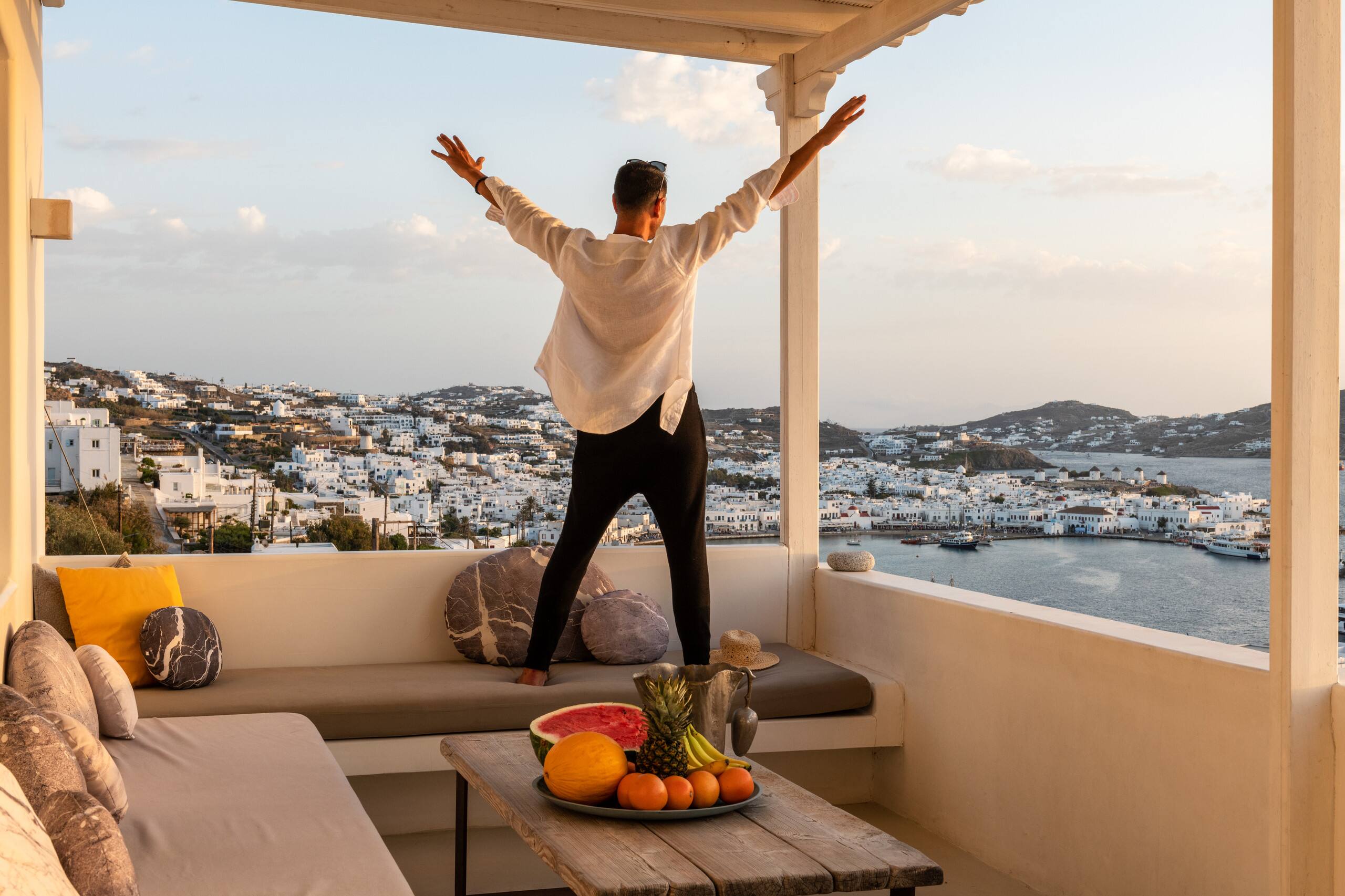 Yalos luxury 3 bedroom villa sunset view Tagoo 7