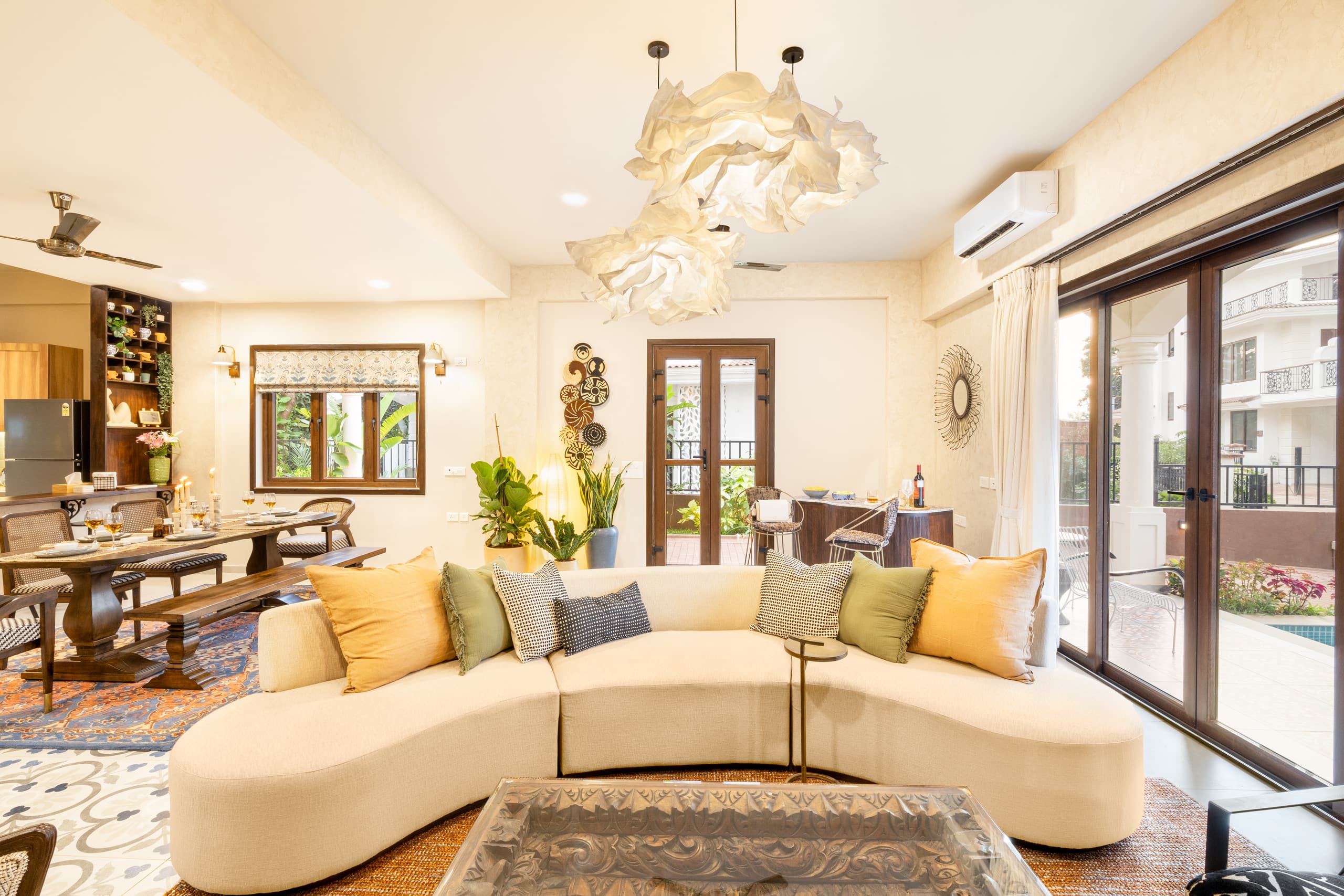 Kai Luxe 3BHK PvtPoolVilla • Caretaker • Near Baga River 11