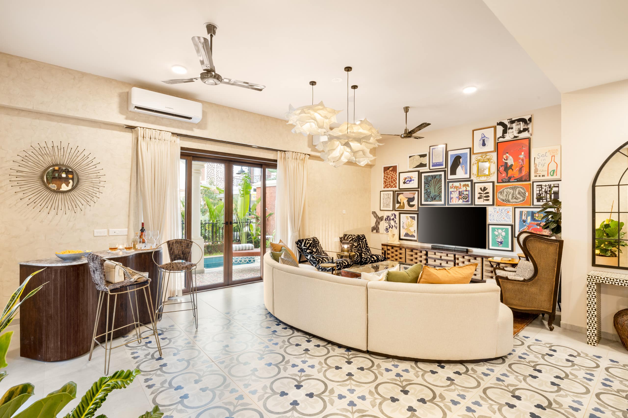 Kai Luxe 3BHK PvtPoolVilla • Caretaker • Near Baga River 9