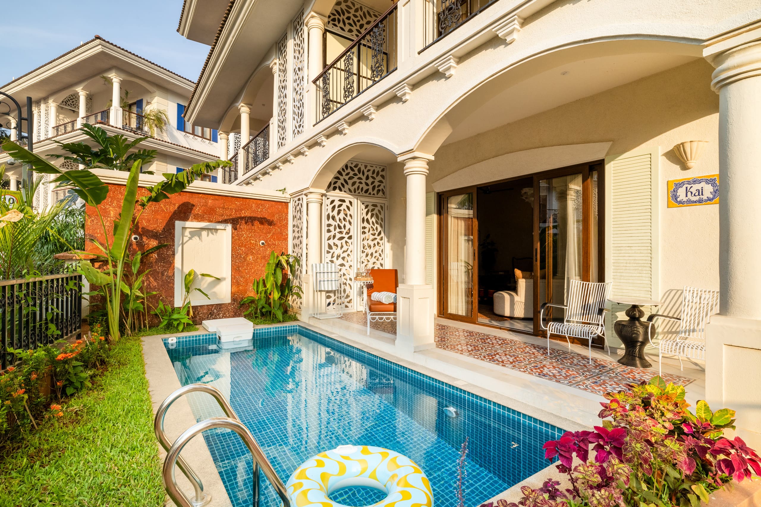 Kai Luxe 3BHK PvtPoolVilla • Caretaker • Near Baga River 1