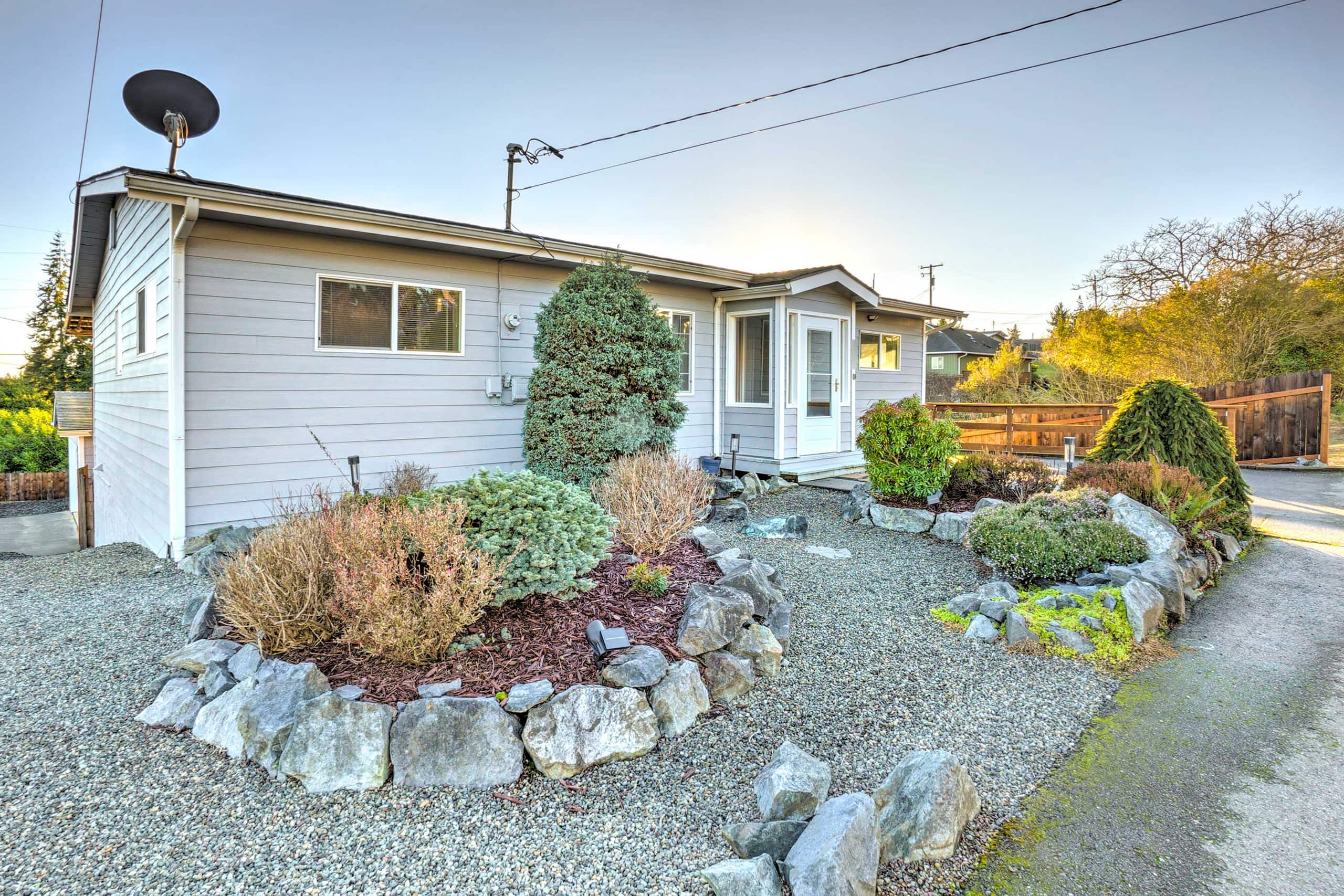 Fire Pit & Bay Views: North Bend Home! 31