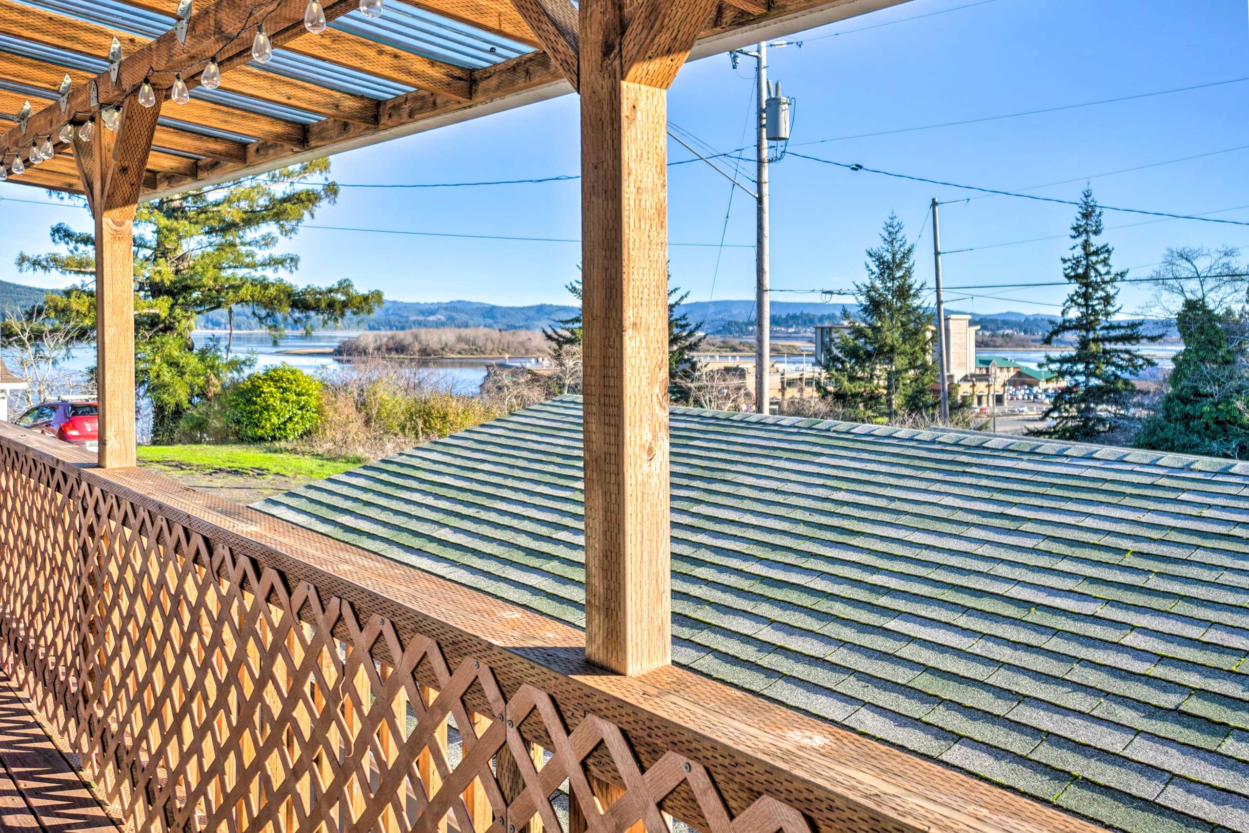 Fire Pit & Bay Views: North Bend Home! 26