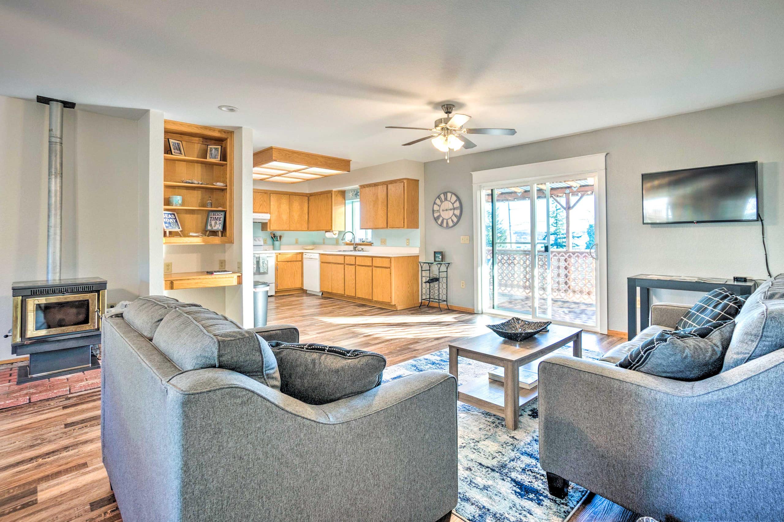 Fire Pit & Bay Views: North Bend Home! — photo 4