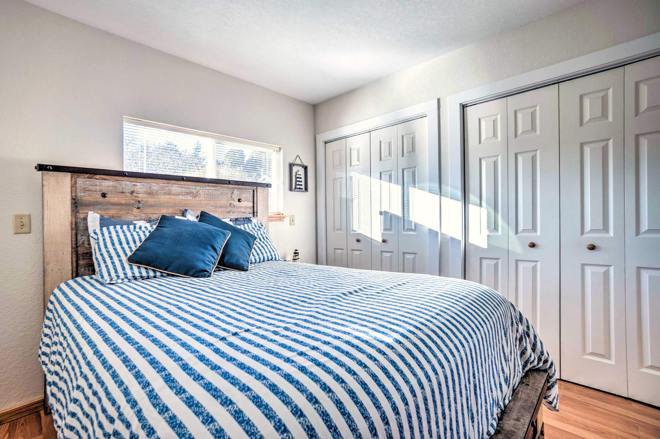 Fire Pit & Bay Views: North Bend Home! 16