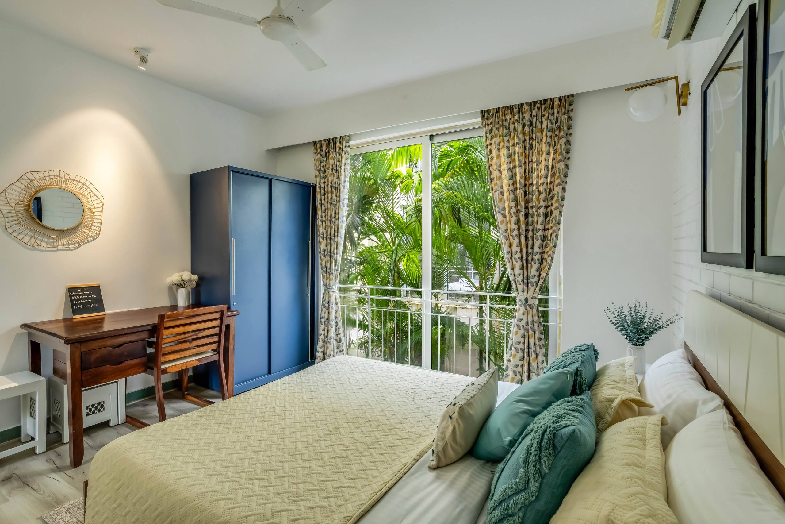 Duplex Glass House with Terrace & Pool in Siolim 26