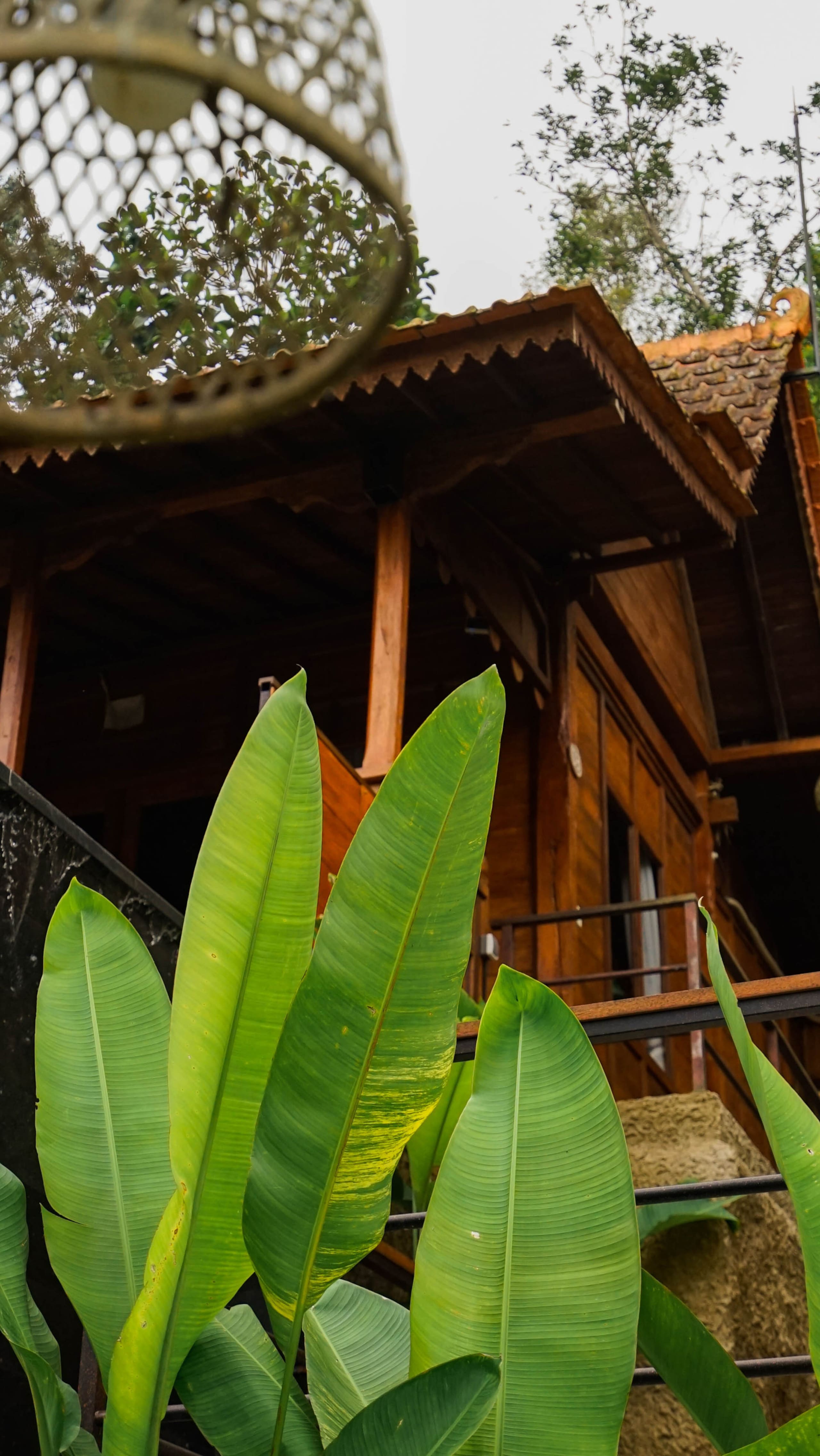 Wooden traditional home with private swimming pool 8