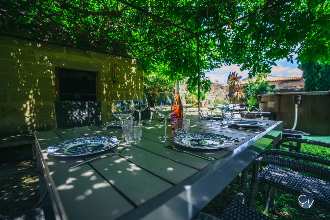 Mas : jardin, piscine, fibre, parking, 5’ centre 4