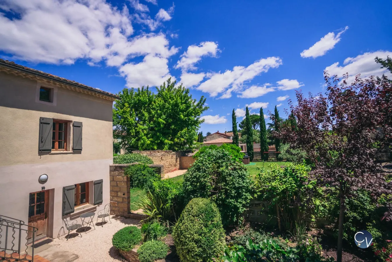 Mas : jardin, piscine, fibre, parking, 5’ centre 7