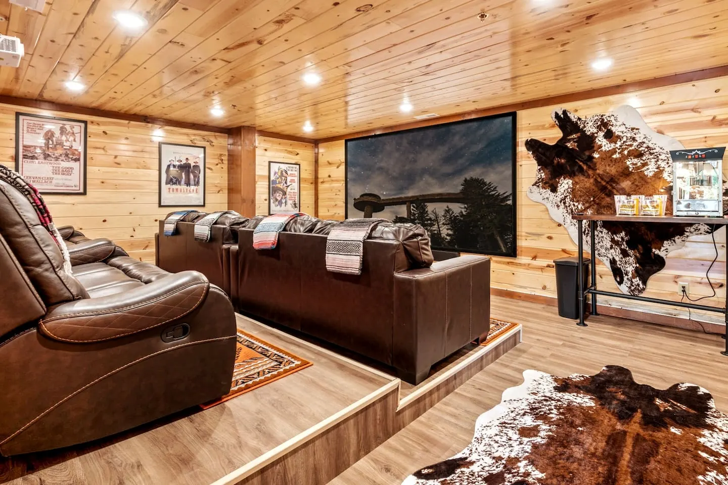 Stellar Cabin for 20: Views, Heated Pool & Theater 9