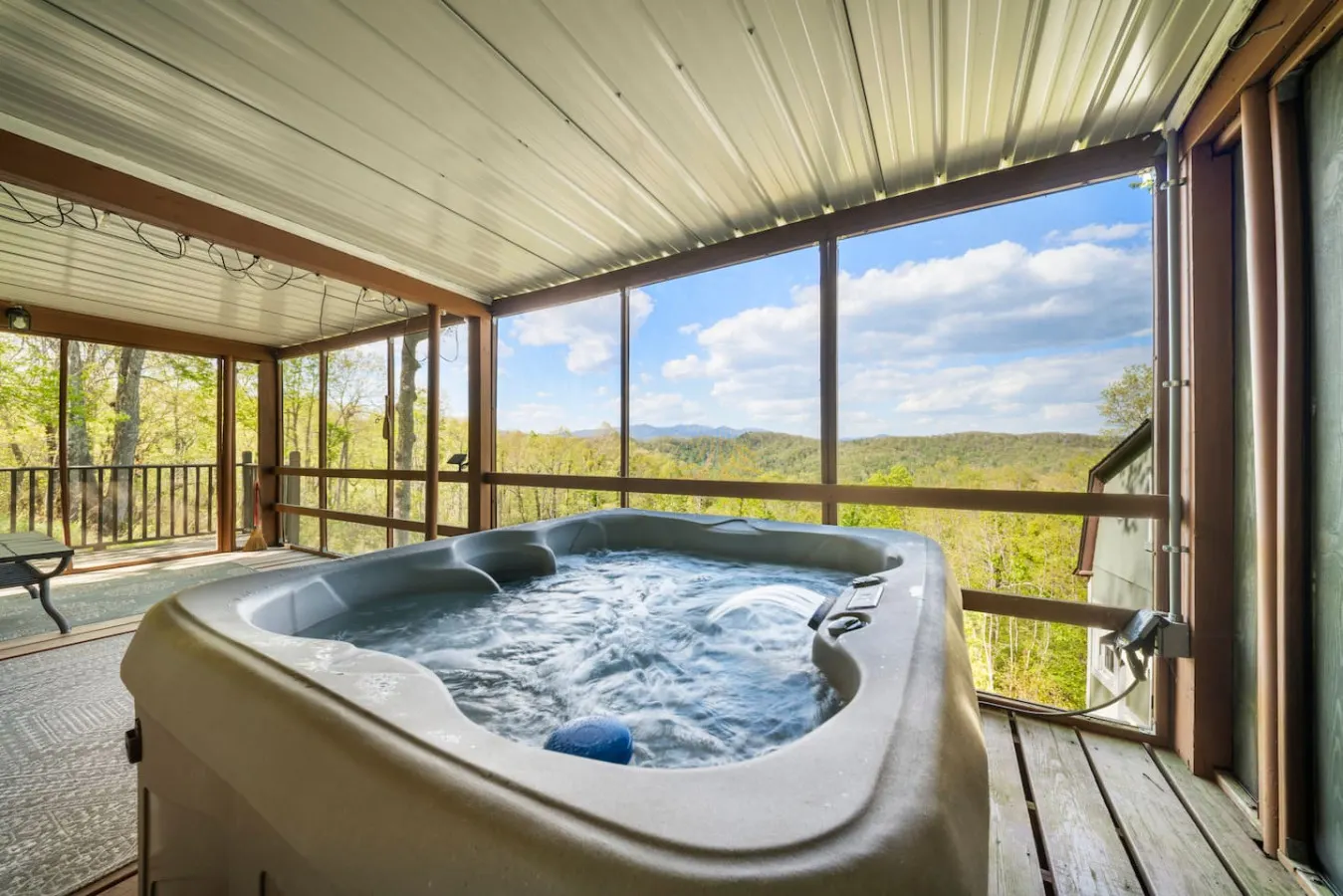 Blue Ridge Retreat | Hot Tub, Fireplace & Mtn View