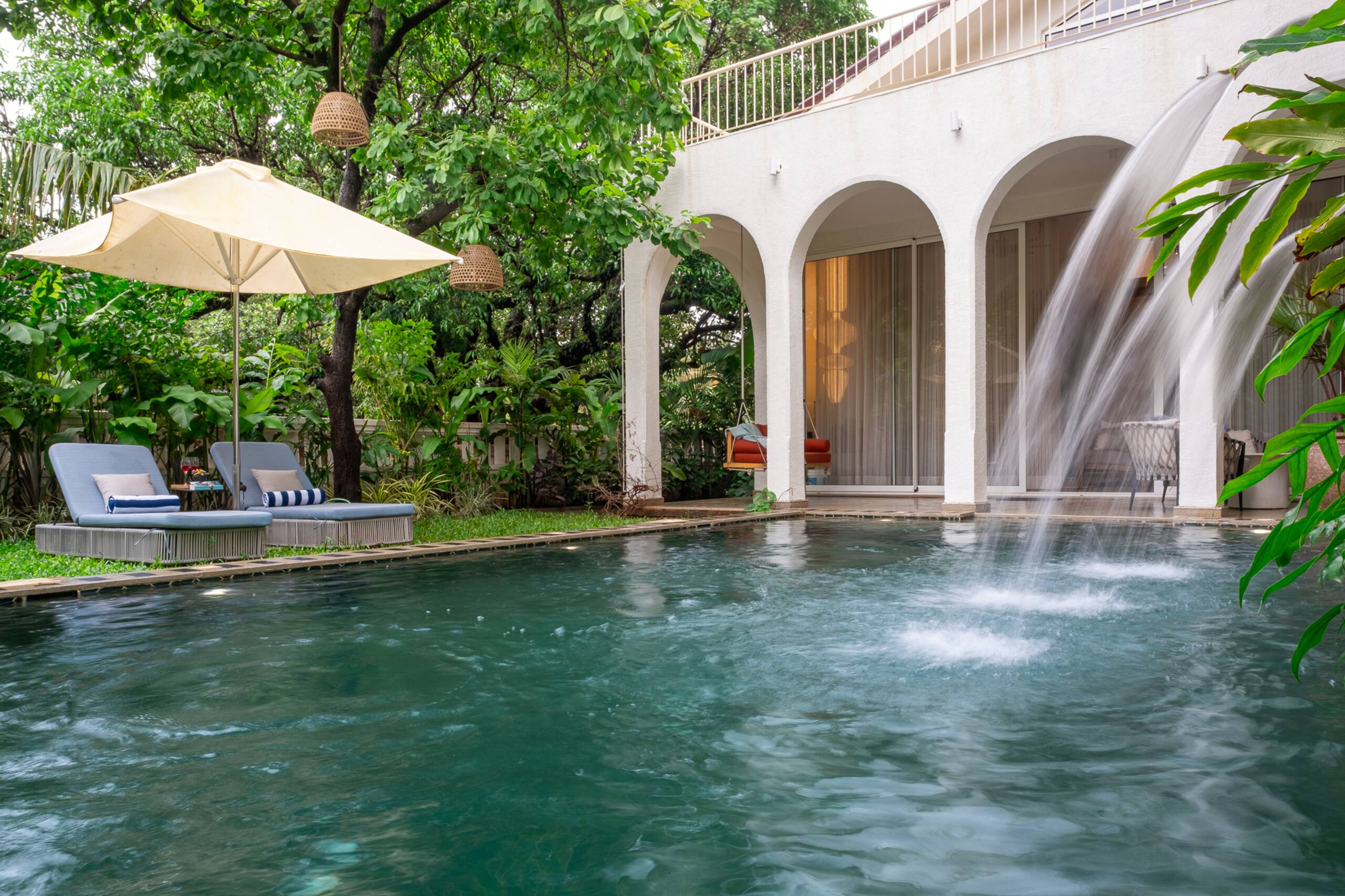 Biaanca by Serai Villas 4BHK Vagator 750m to Beach 35