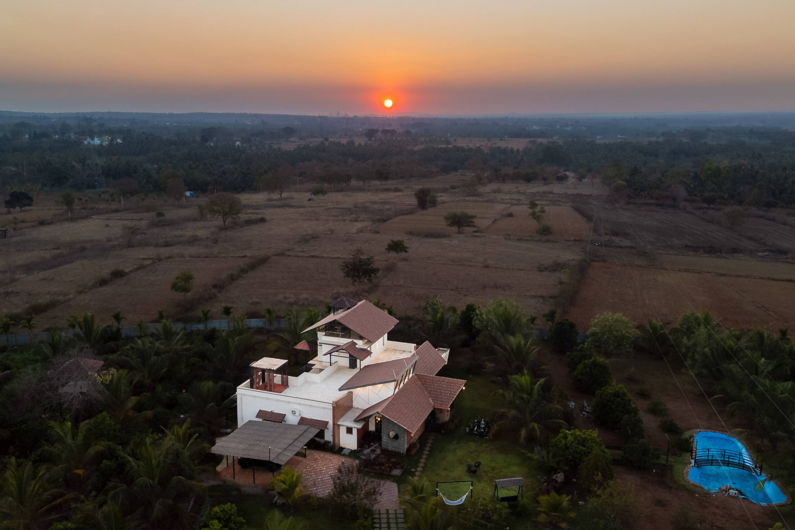 4BR Vafa Acres @StayVista w/ Bathtub- Mysore 4