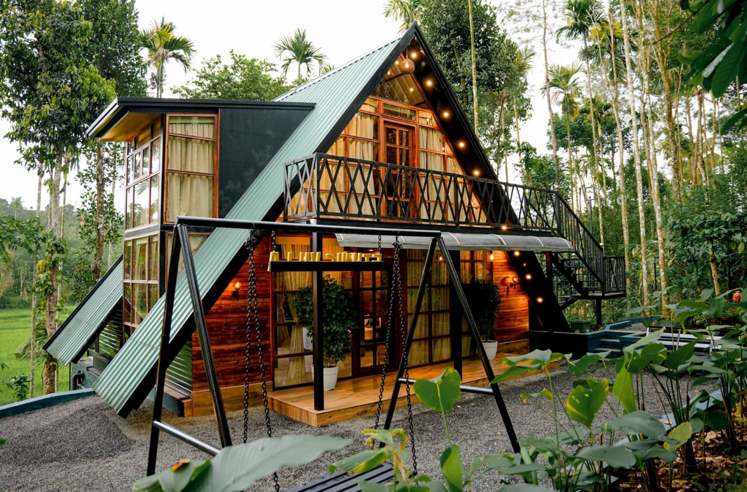 Luxury Private 2-Story Chalet Villa In Wayanad 32
