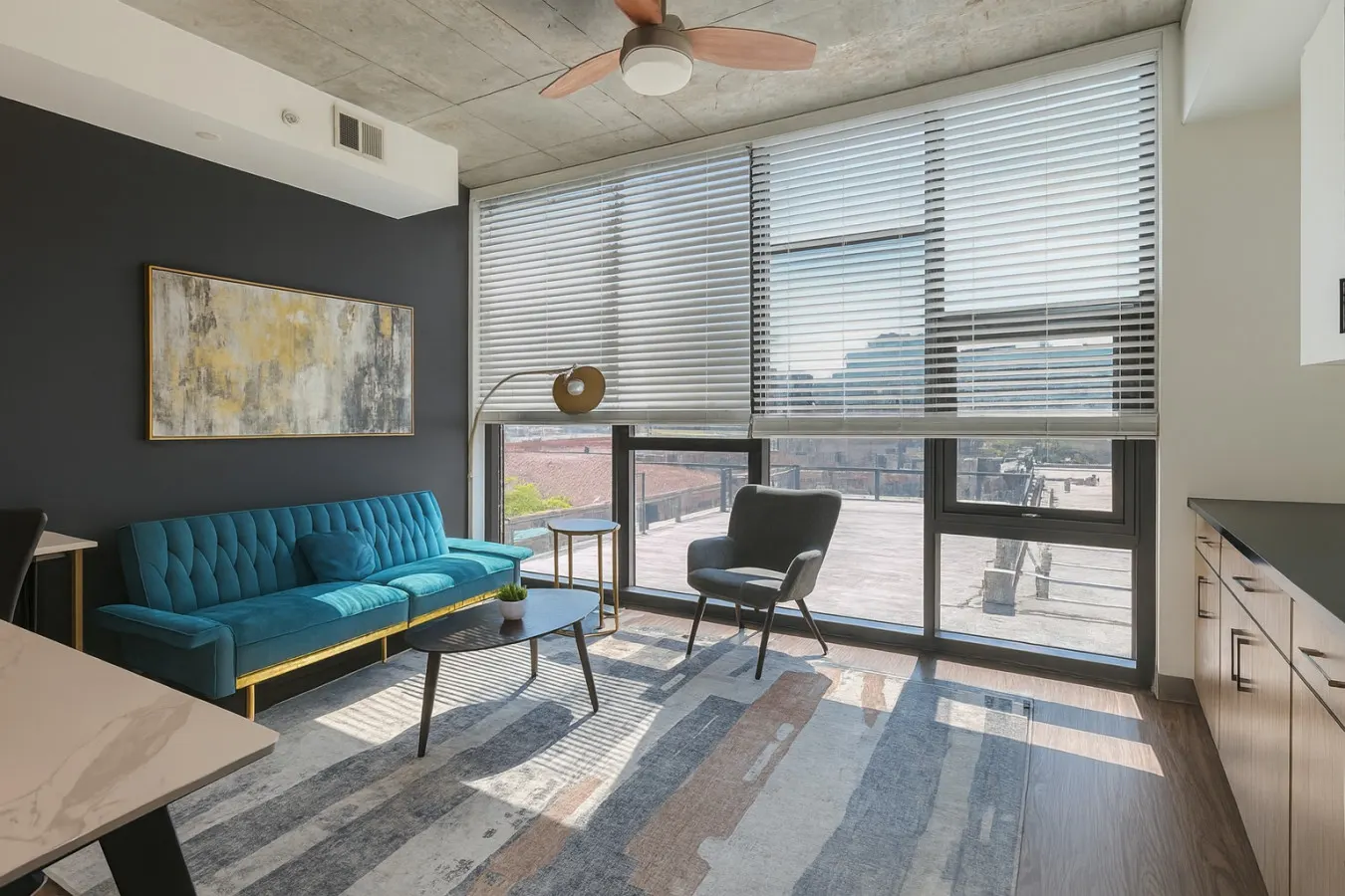 Stylish 2BR | Rooftop Views + Sky Lounge