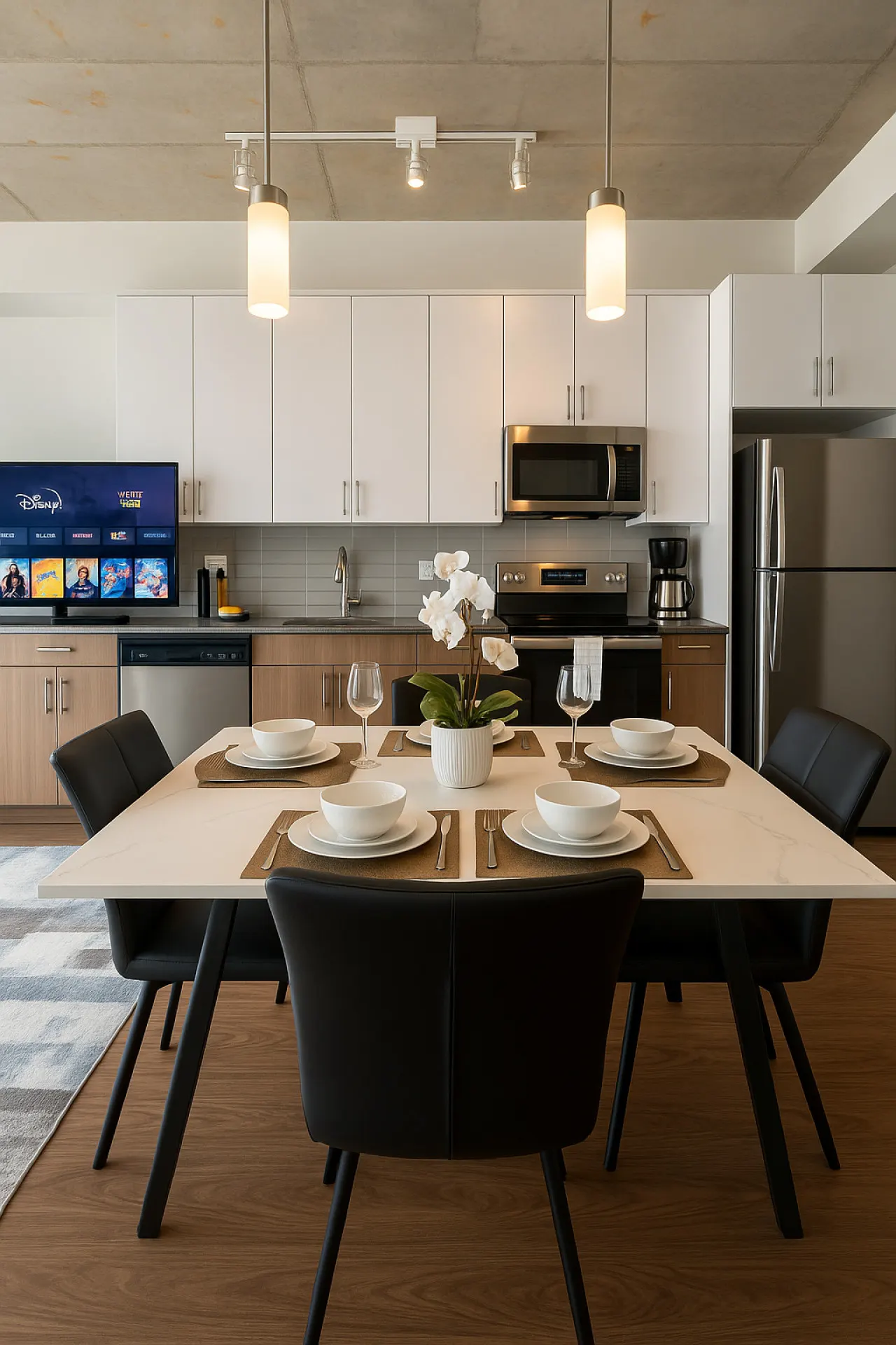 Stylish 2BR | Rooftop Views + Sky Lounge — photo 2