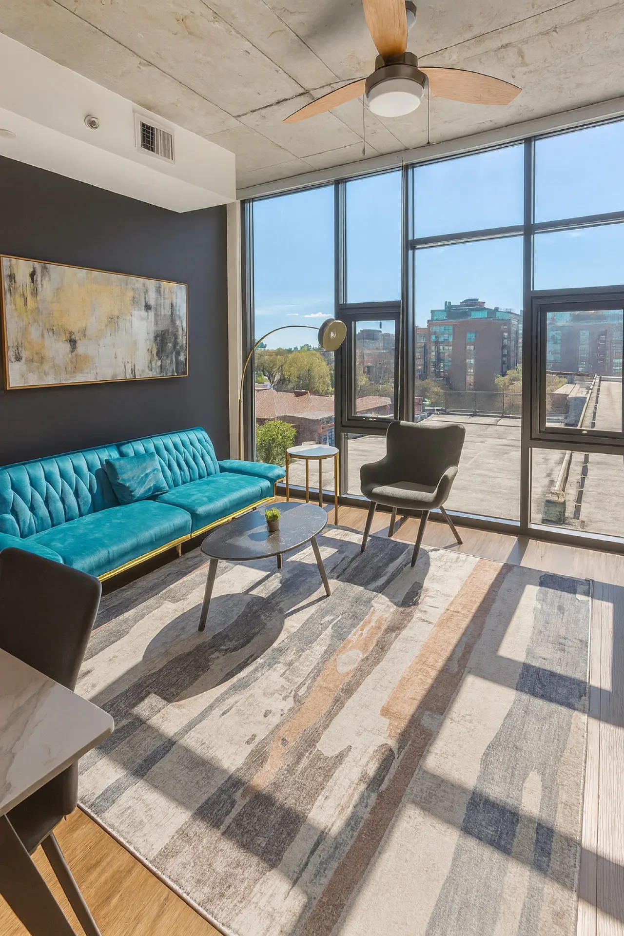 Stylish 2BR Rooftop Views + Sky Lounge 6