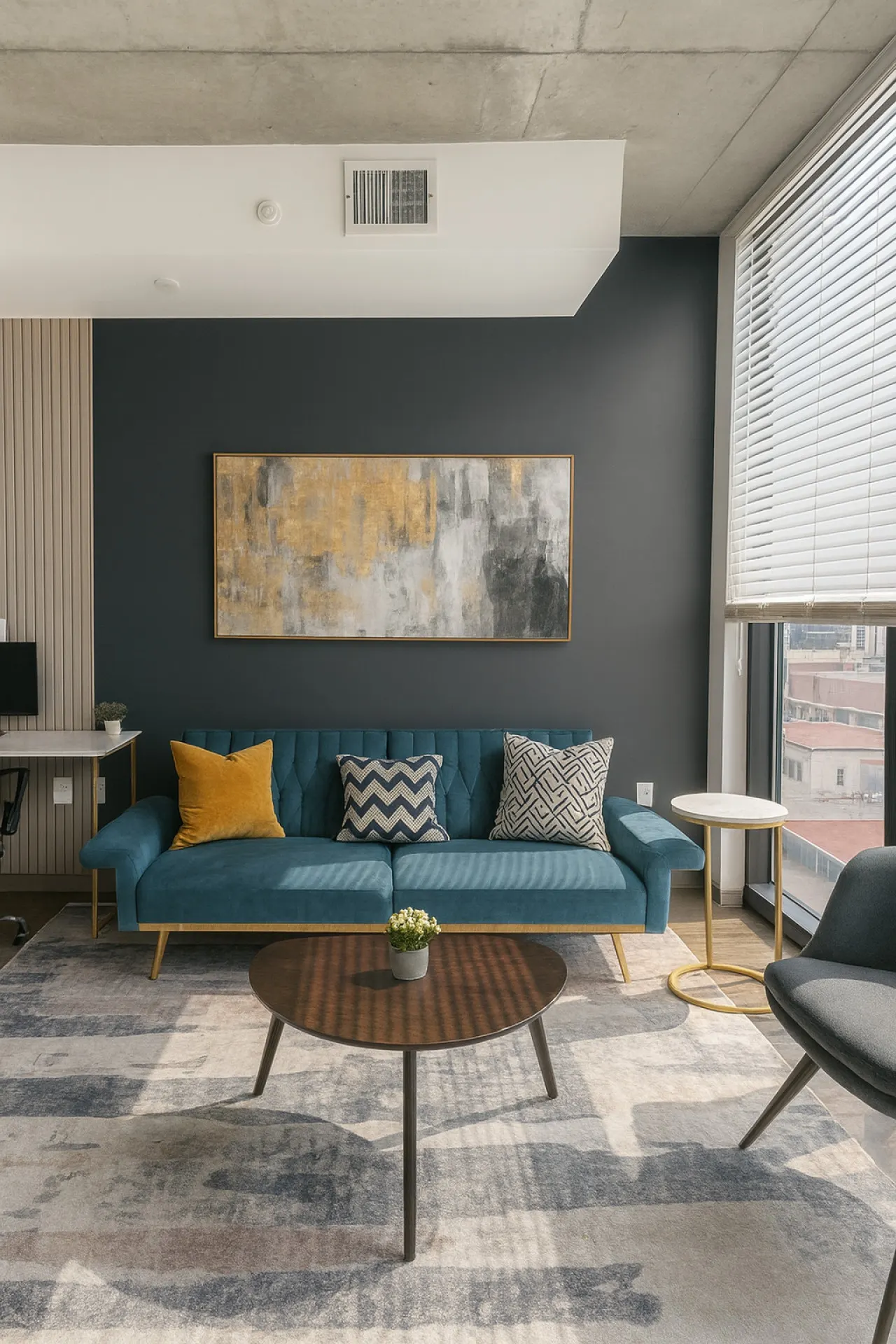 Stylish 2BR Rooftop Views + Sky Lounge 7