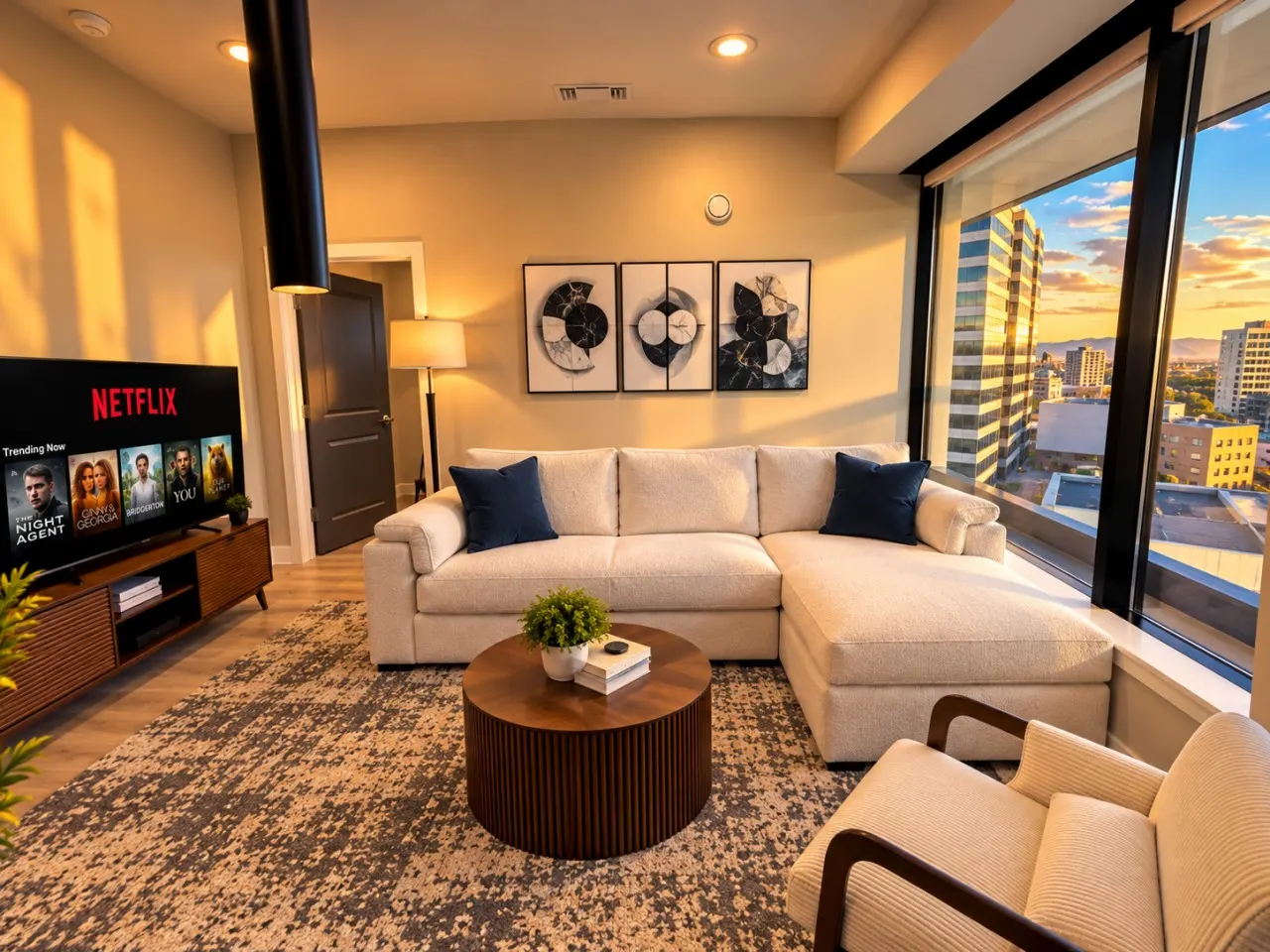 Urban King Stay | City Views + Parking — photo 3