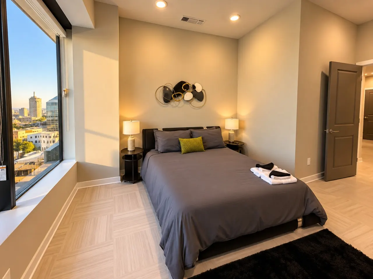 Urban King Stay City Views + Parking 7