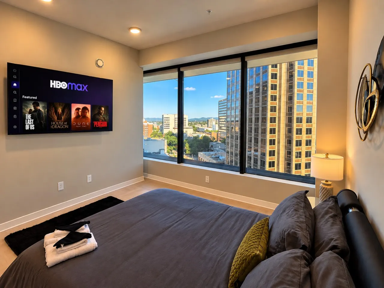 Urban King Stay City Views + Parking 8