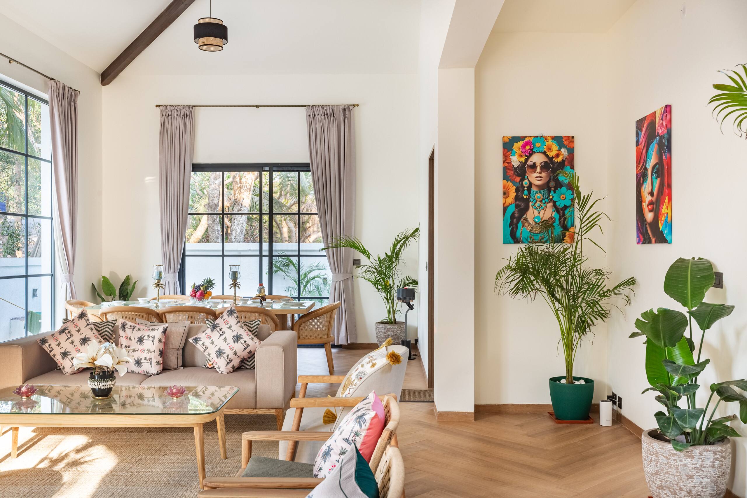 White Lotus by AlohaGoa-3BHK Pvt Pool Villa-Anjuna 8