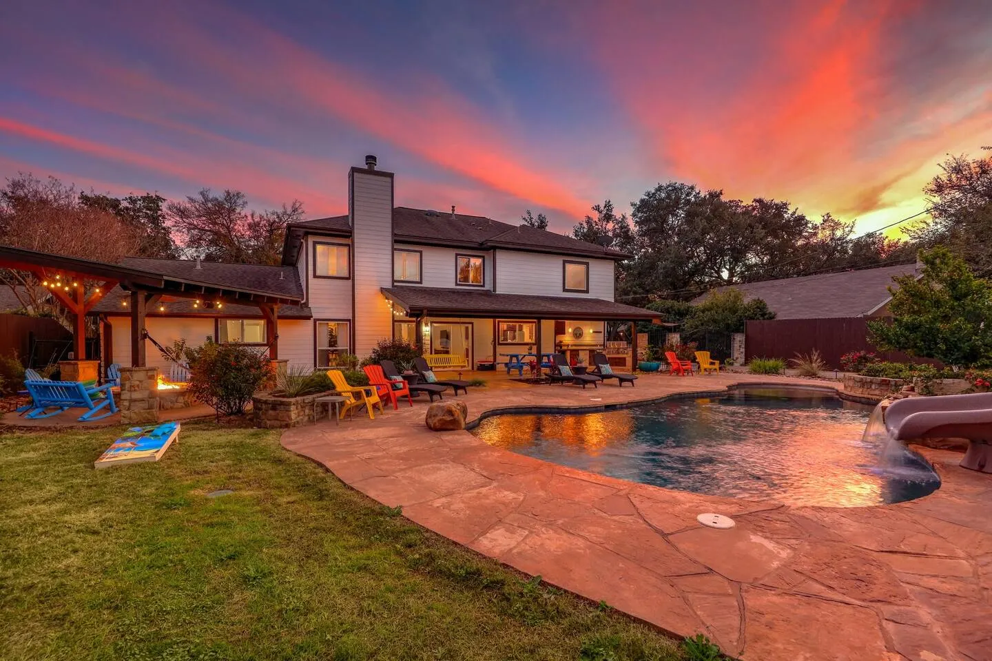 Group Retreat w Private Backyard Oasis Pool/Slide 4