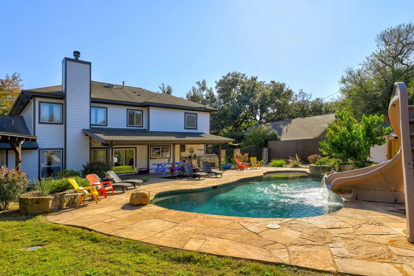 Group Retreat w Private Backyard Oasis Pool/Slide 8