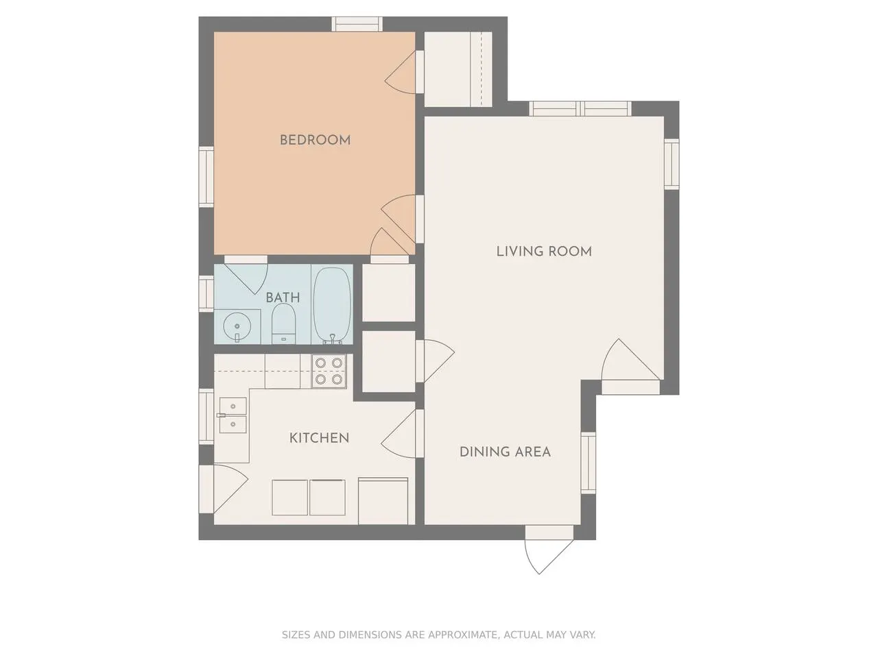 Buchanan 1BR @ Duke East Campus 16