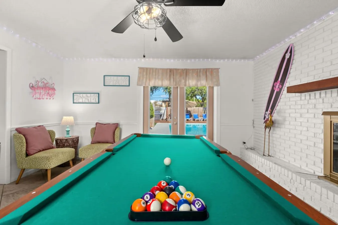 Flirty Flamingo ~ Poolside Cocktails, Game Room Fun & Casita Retreat 11