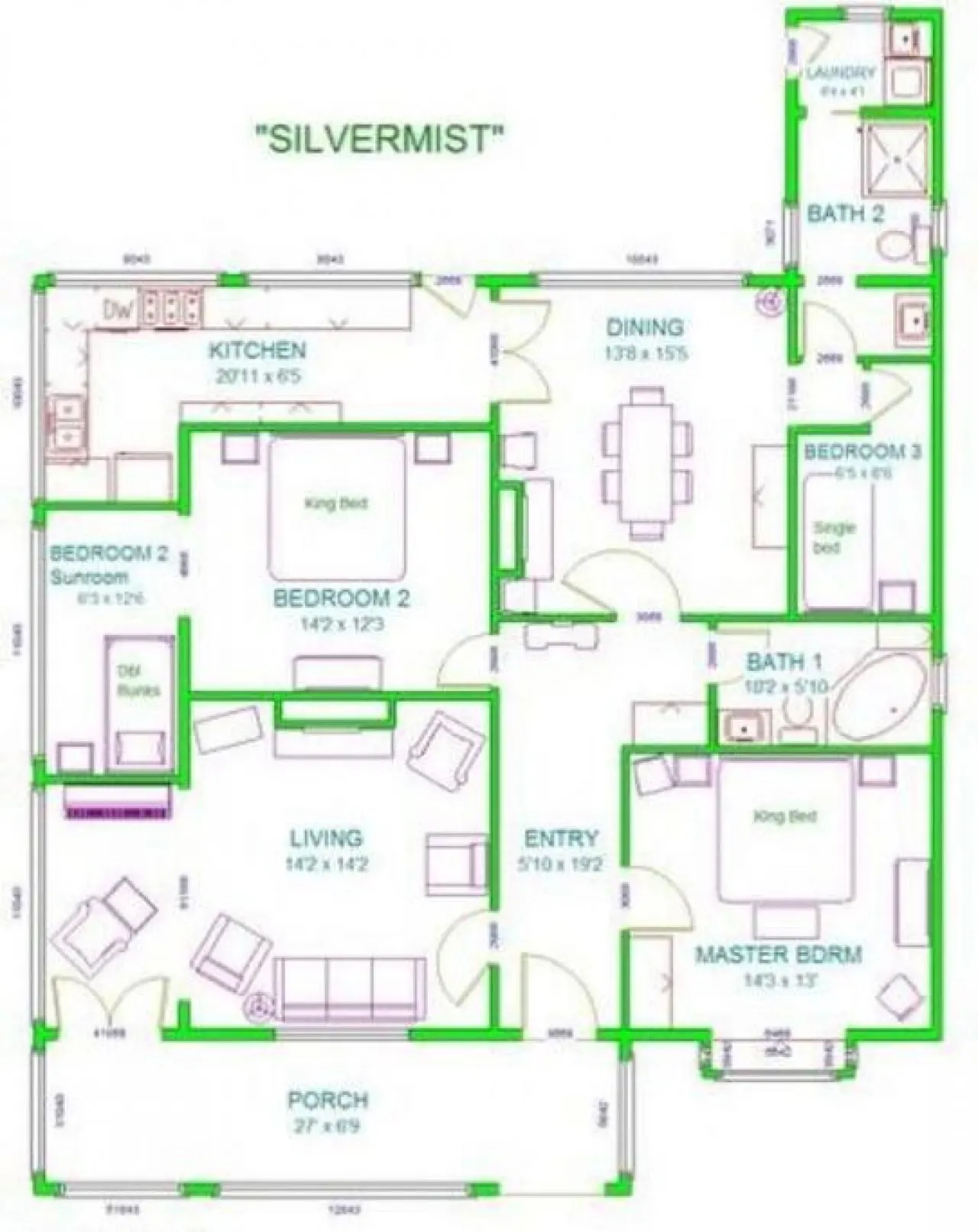 SilverMist - Art Deco, Central Heating, Fireplace, Pet friendly 17