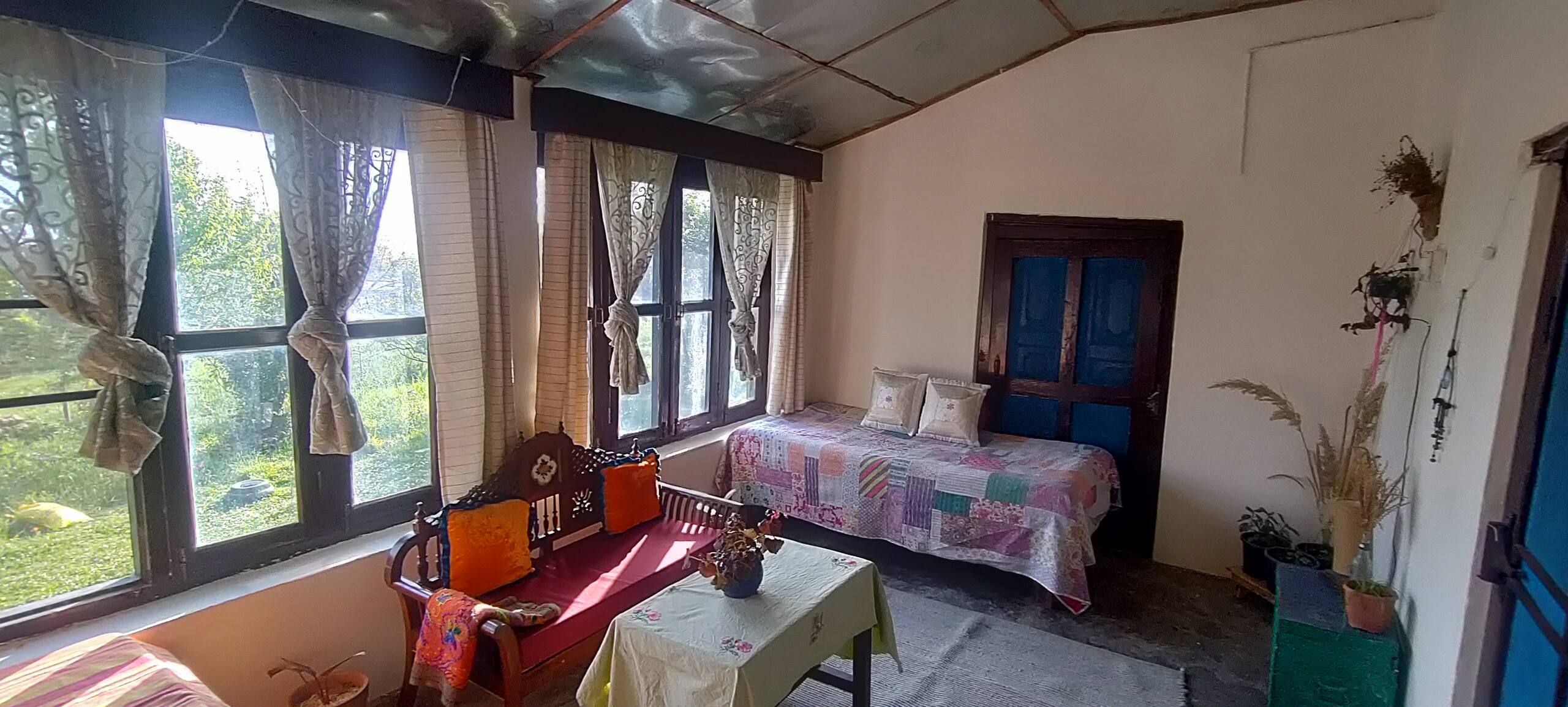 Garden view room at Shunya Farm 2