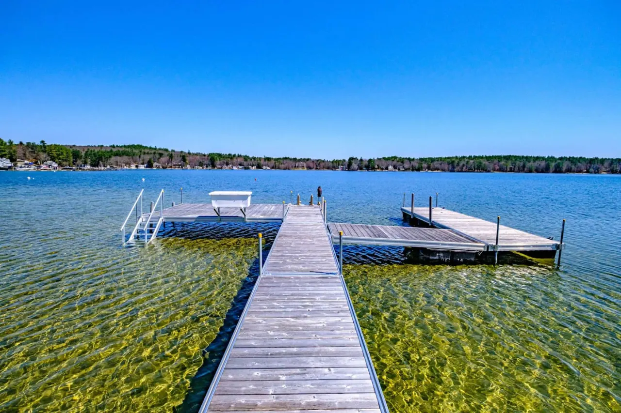 Point Overlook- Stunning Sebago Lake House w. Game Room & Dock 2