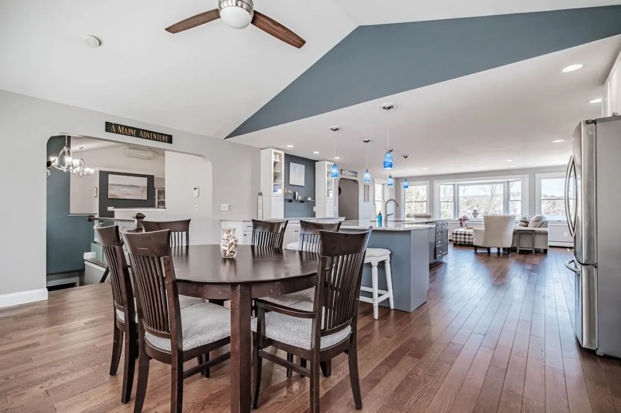 Point Overlook- Stunning Sebago Lake House w. Game Room & Dock 15